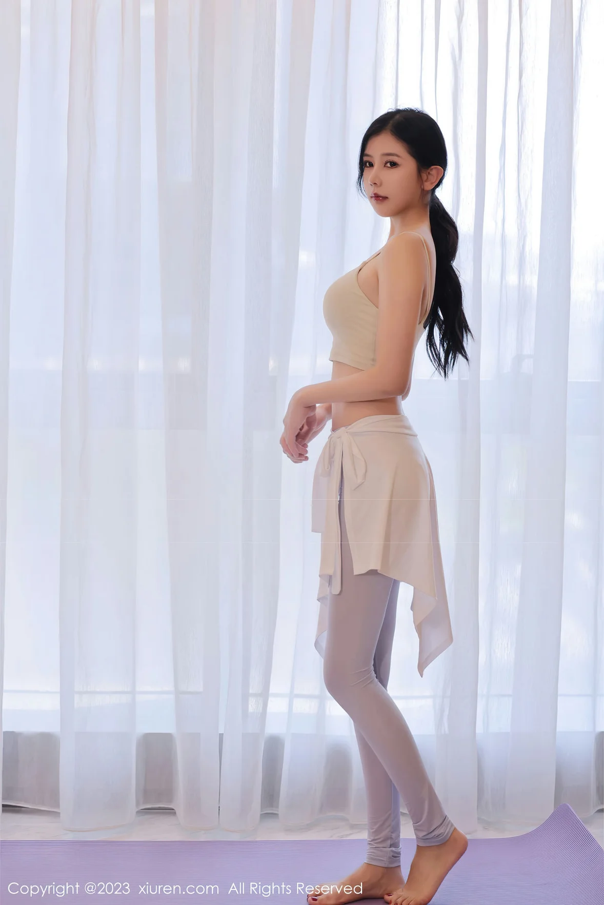 XiuRen 秀人 No.7294 尹甜甜 瑜伽写真广州旅拍 [68P]