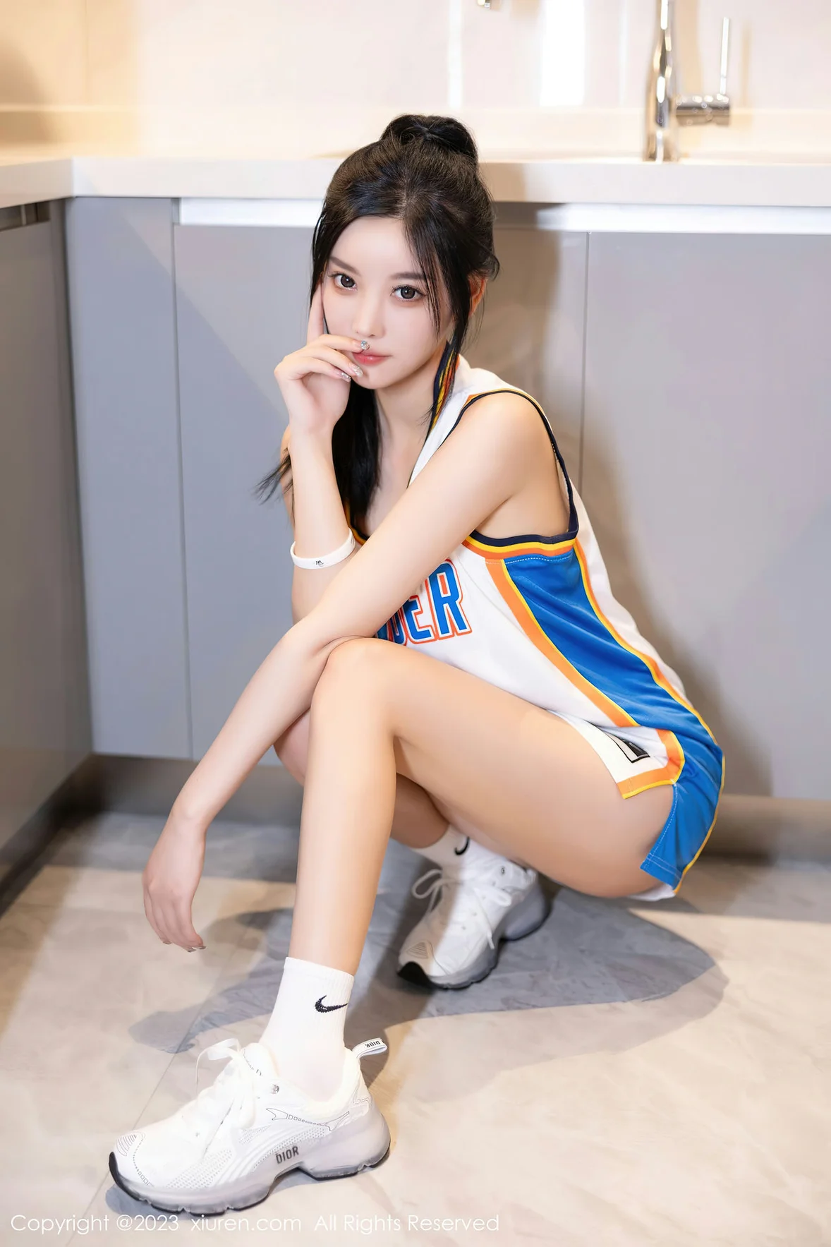 XiuRen 秀人 No.7304 杨晨晨Yome 白色运动服浙江安吉旅拍 [87P]