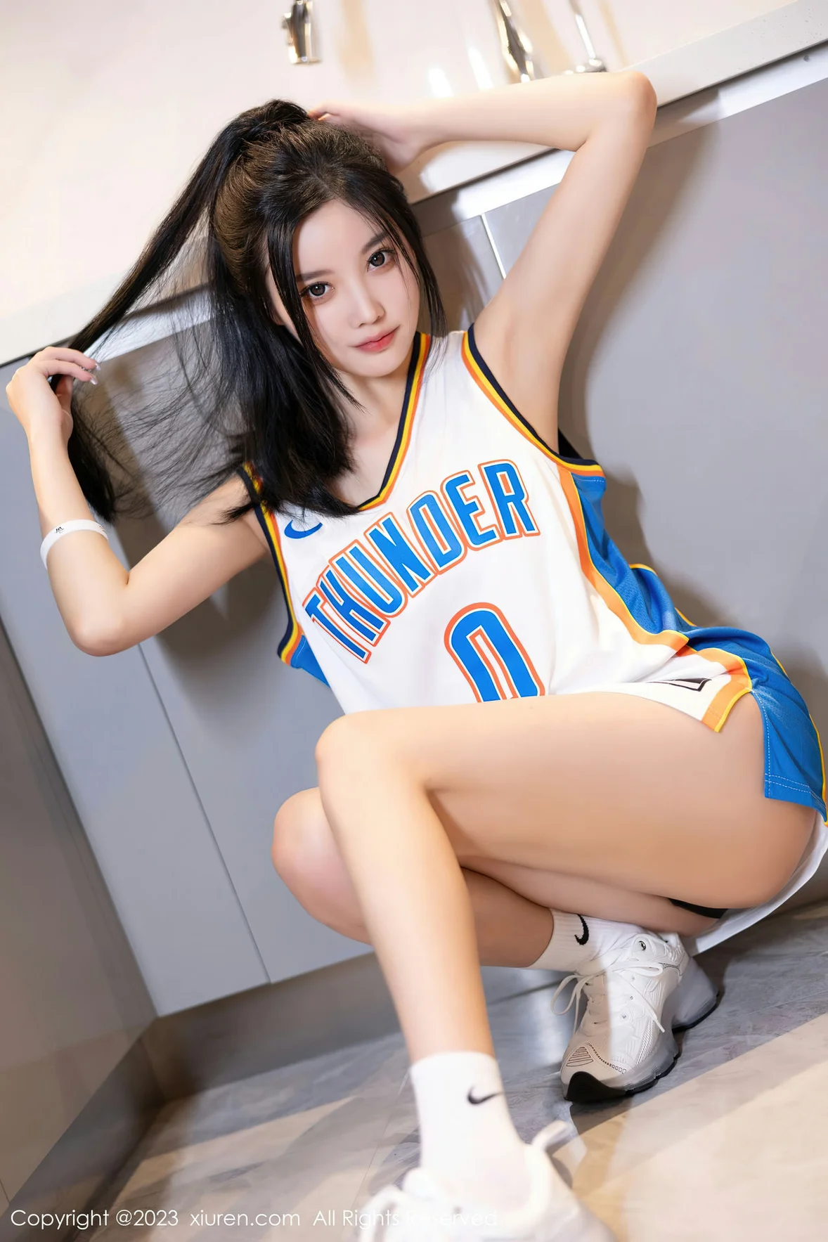 XiuRen 秀人 No.7304 杨晨晨Yome 白色运动服浙江安吉旅拍 [87P]