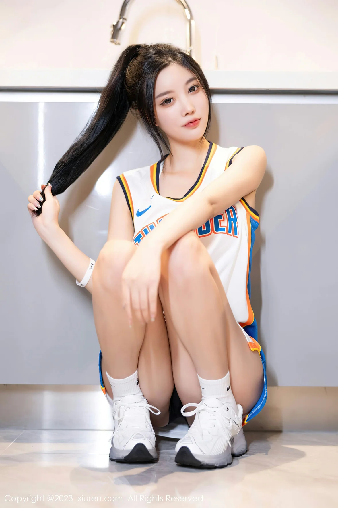 XiuRen 秀人 No.7304 杨晨晨Yome 白色运动服浙江安吉旅拍 [87P]