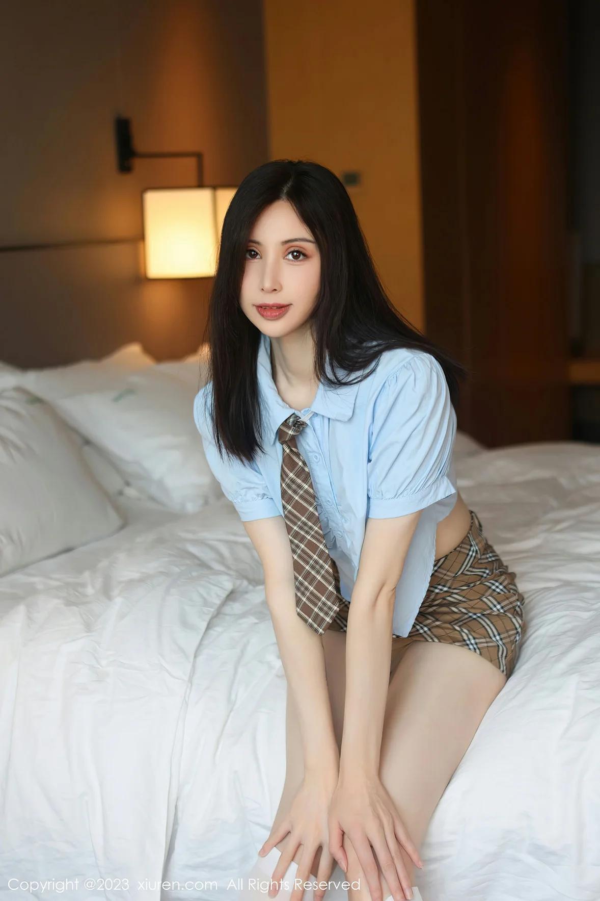 XiuRen 秀人 No.7306 曼柔 白色丝袜性感写真 [83P]