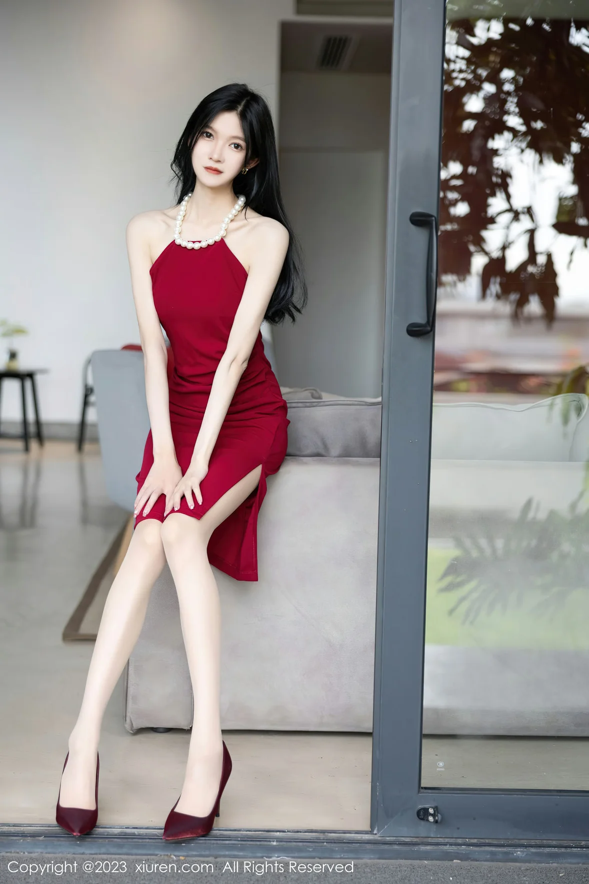 XiuRen 秀人 No.7352 程程程- 蕾丝情趣安吉旅拍 [81P]