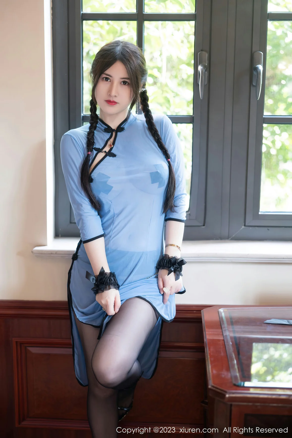 XiuRen 秀人 No.7357 诗诗kiki 轻透旗袍性感写真 [85P]