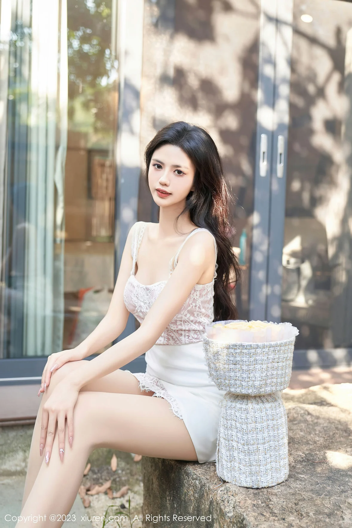 秀人网 No.7415 浅浅Danny 浅粉色上衣性感写真 [66P]