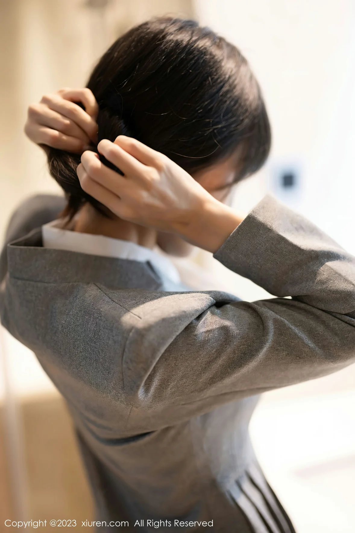 秀人网 No.7422 林星阑 OL职场安吉旅拍 [86P]