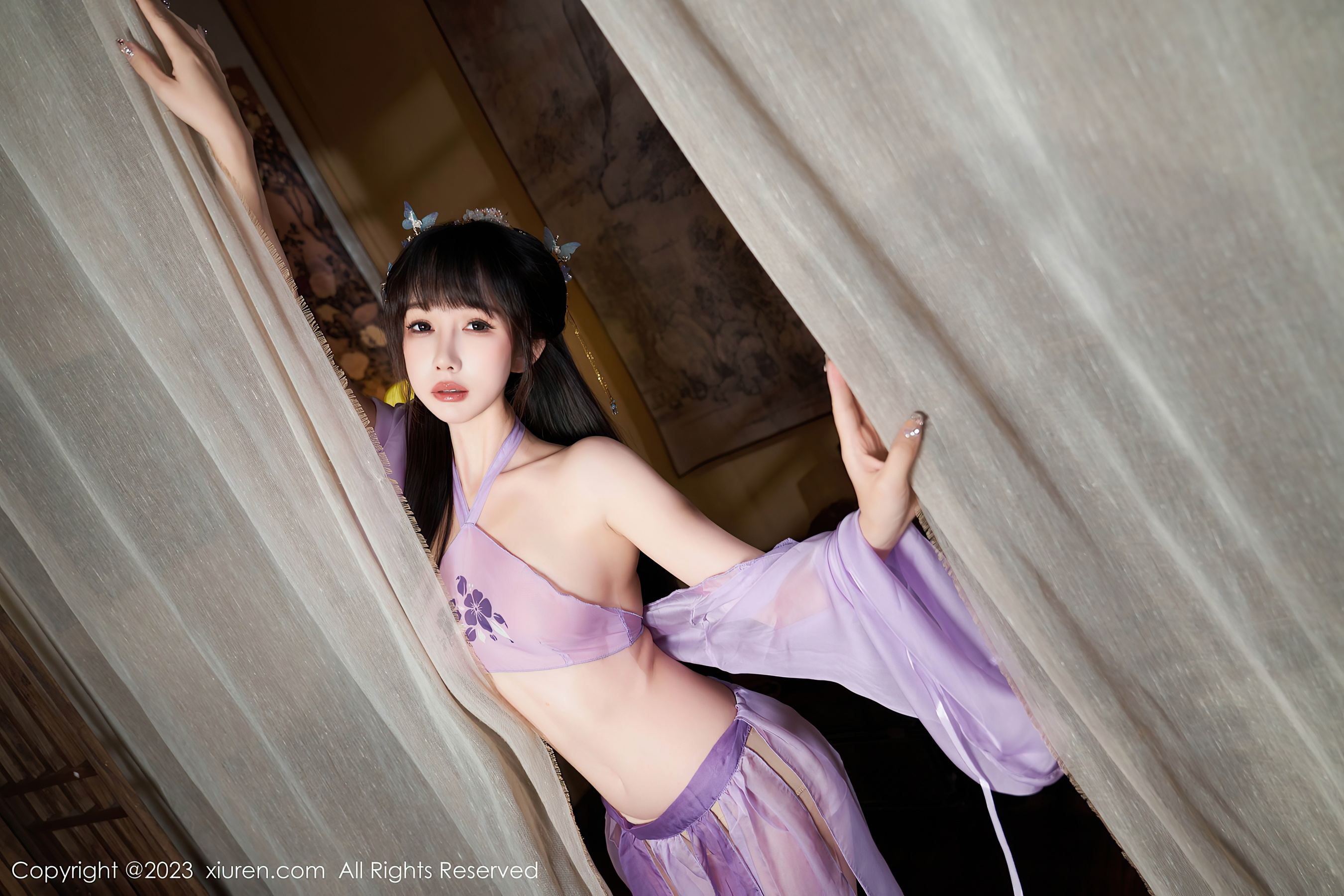 XiuRen 秀人 No.7442 波巧酱 古装美腿