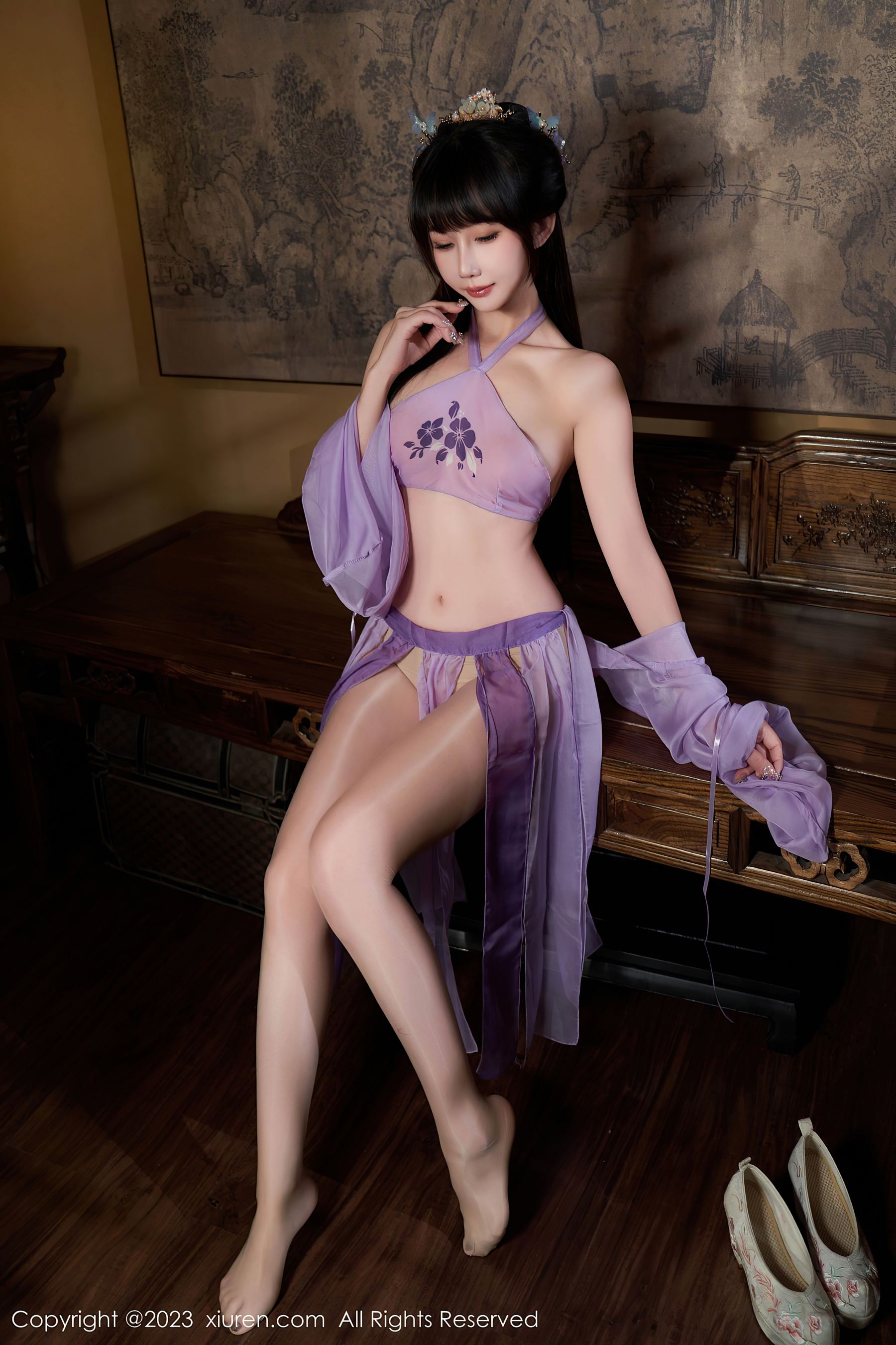 XiuRen 秀人 No.7442 波巧酱 古装美腿