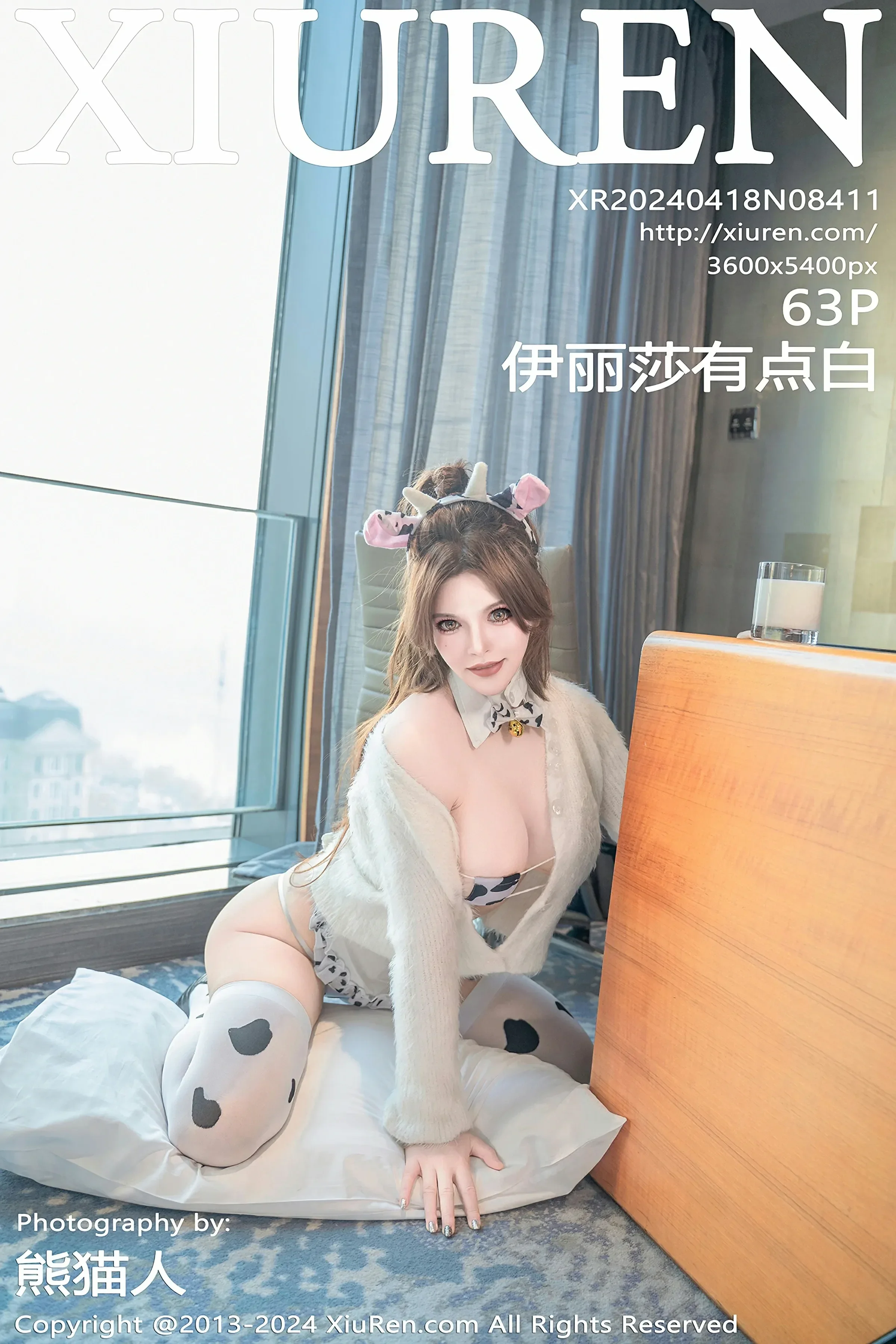 XiuRen 秀人 No.8411 伊丽莎有点白 [63P]