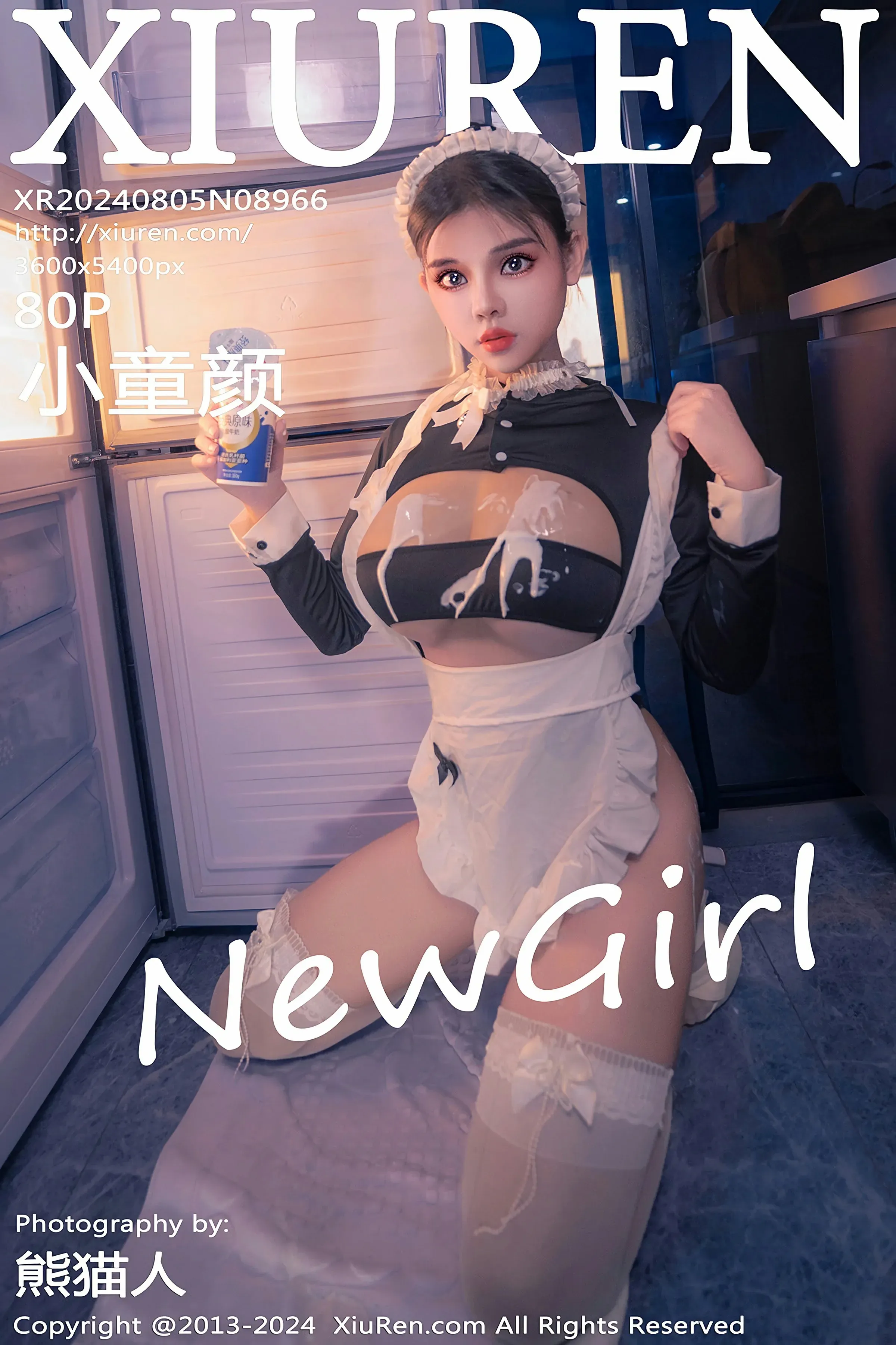 XiuRen 秀人 No.8966 小童颜 新人模特 [80P]