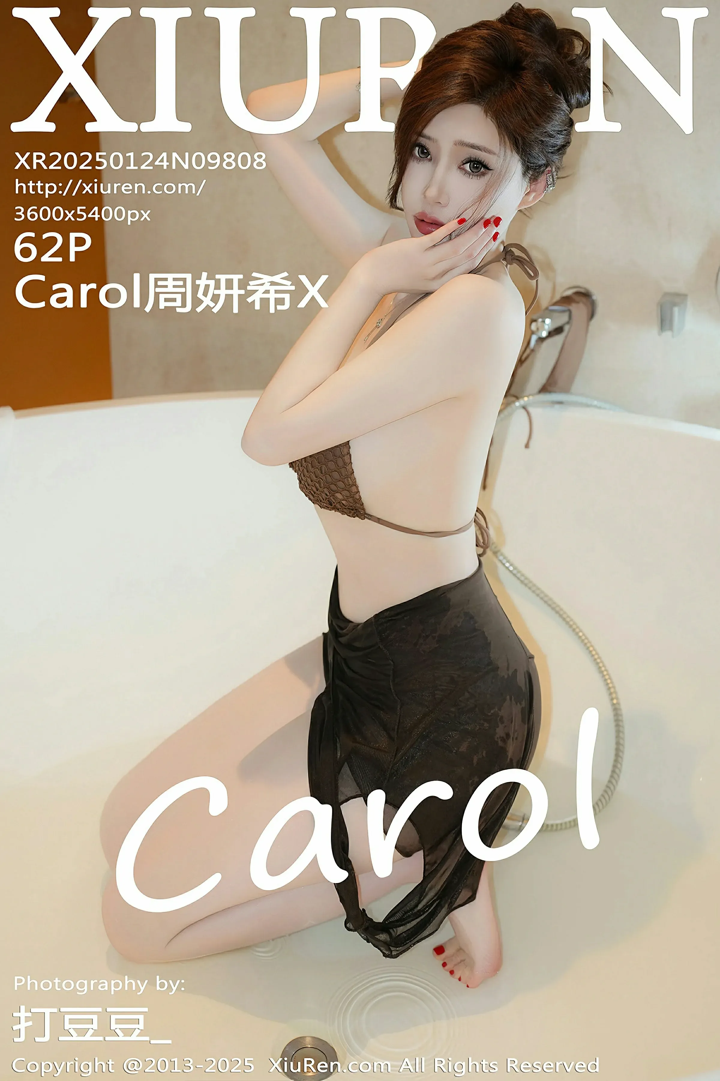 XiuRen 秀人 No.9808 Carol周妍希X [62P]
