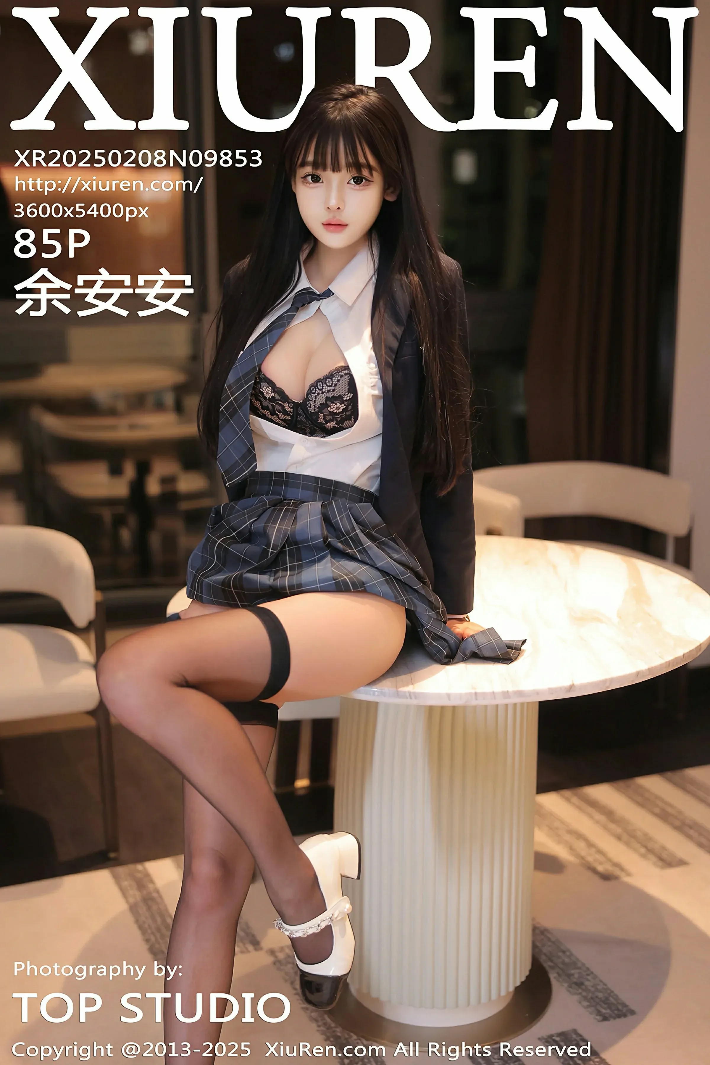 XiuRen 秀人 No.9853 余安安 [85P]