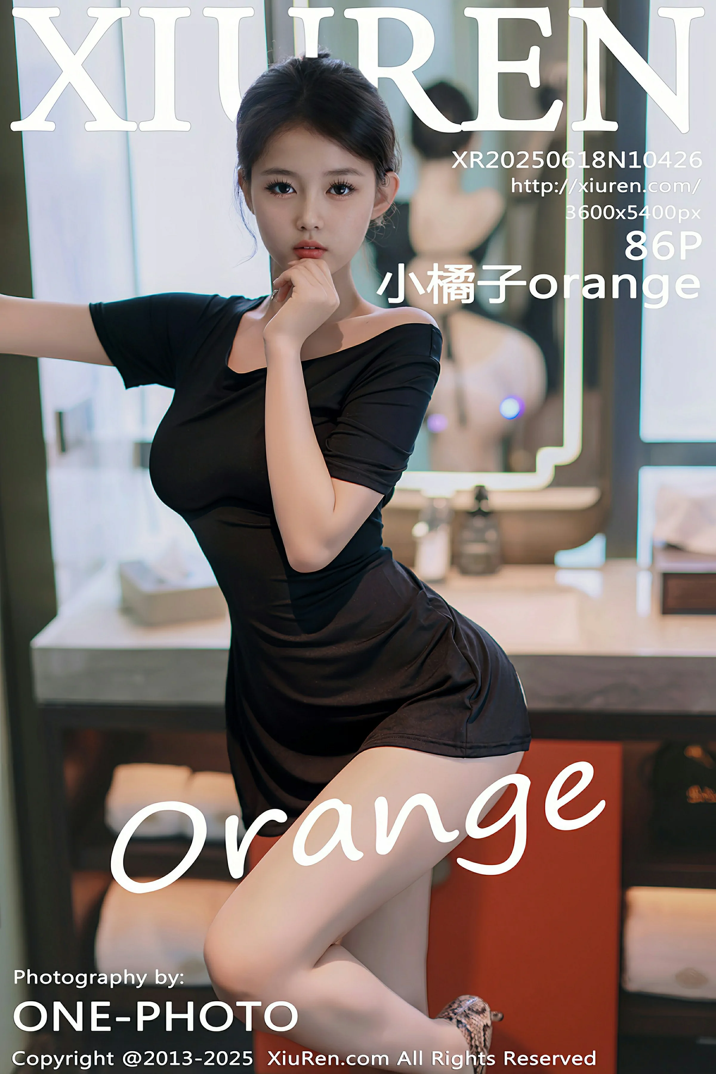 秀人网 No.10426 小橘子orange [86P]