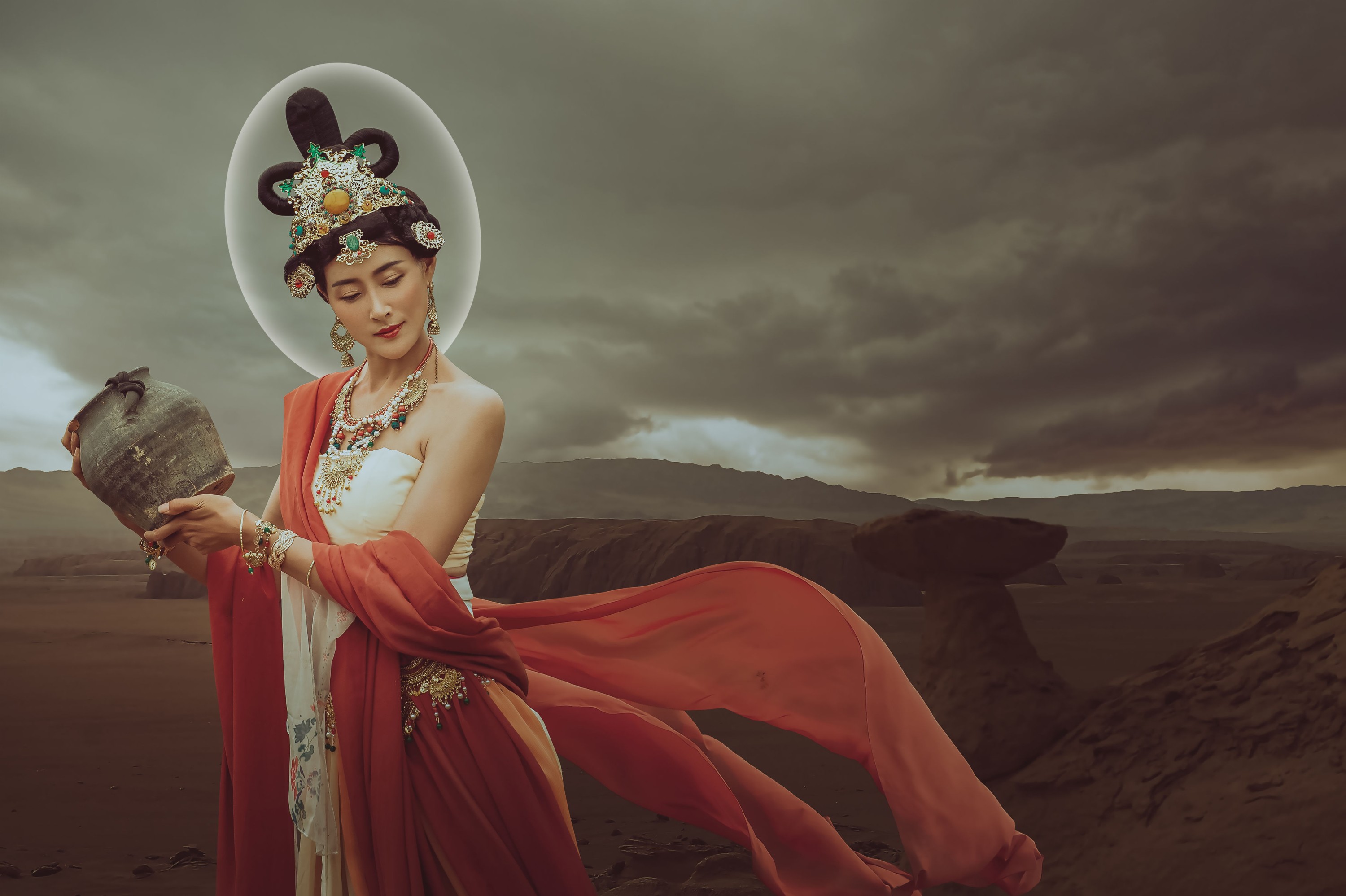 婉君 – 《大漠胡杨情》[40P]