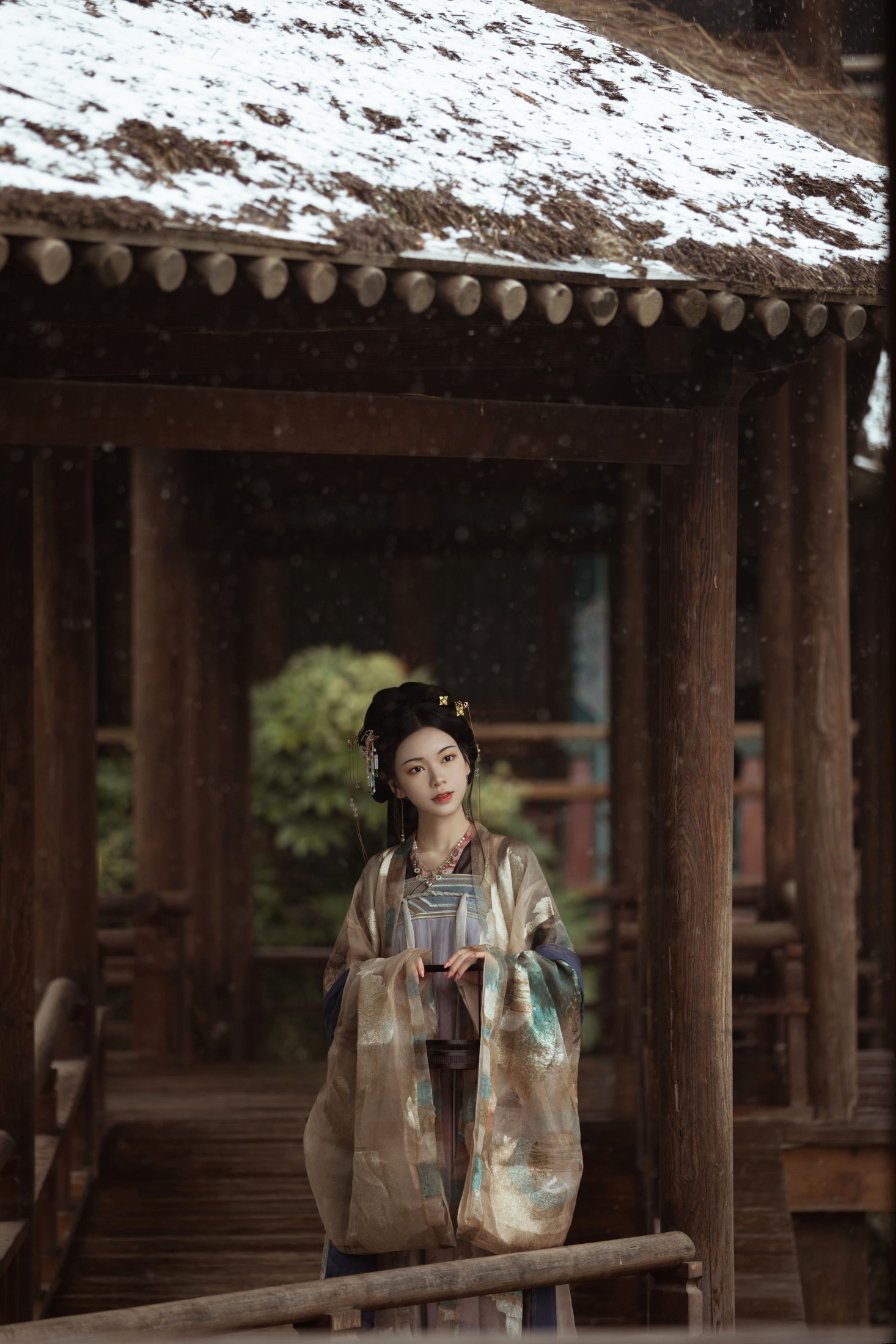 薄菏 – 《长安初雪》[25P]