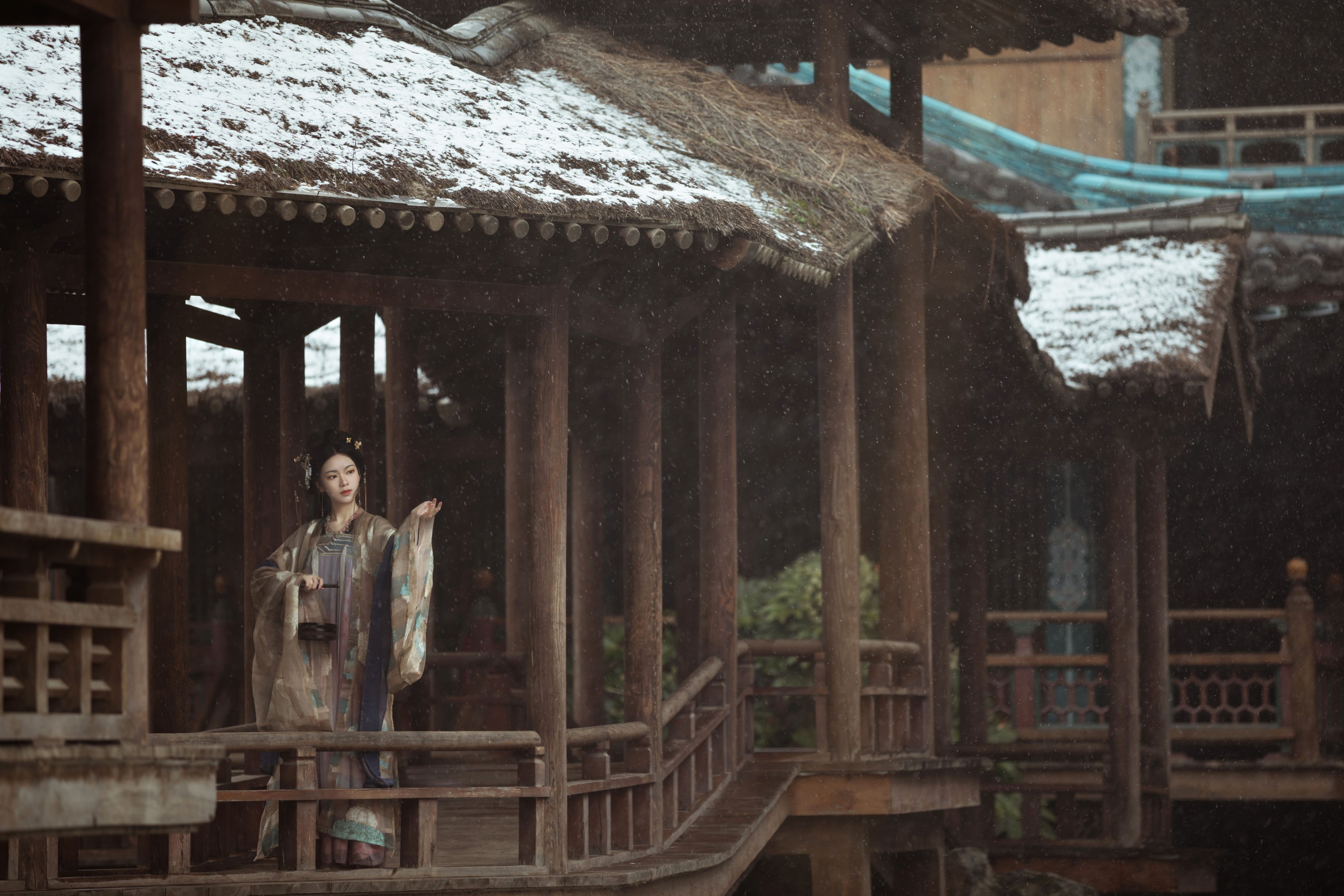 薄菏 – 《长安初雪》[25P]