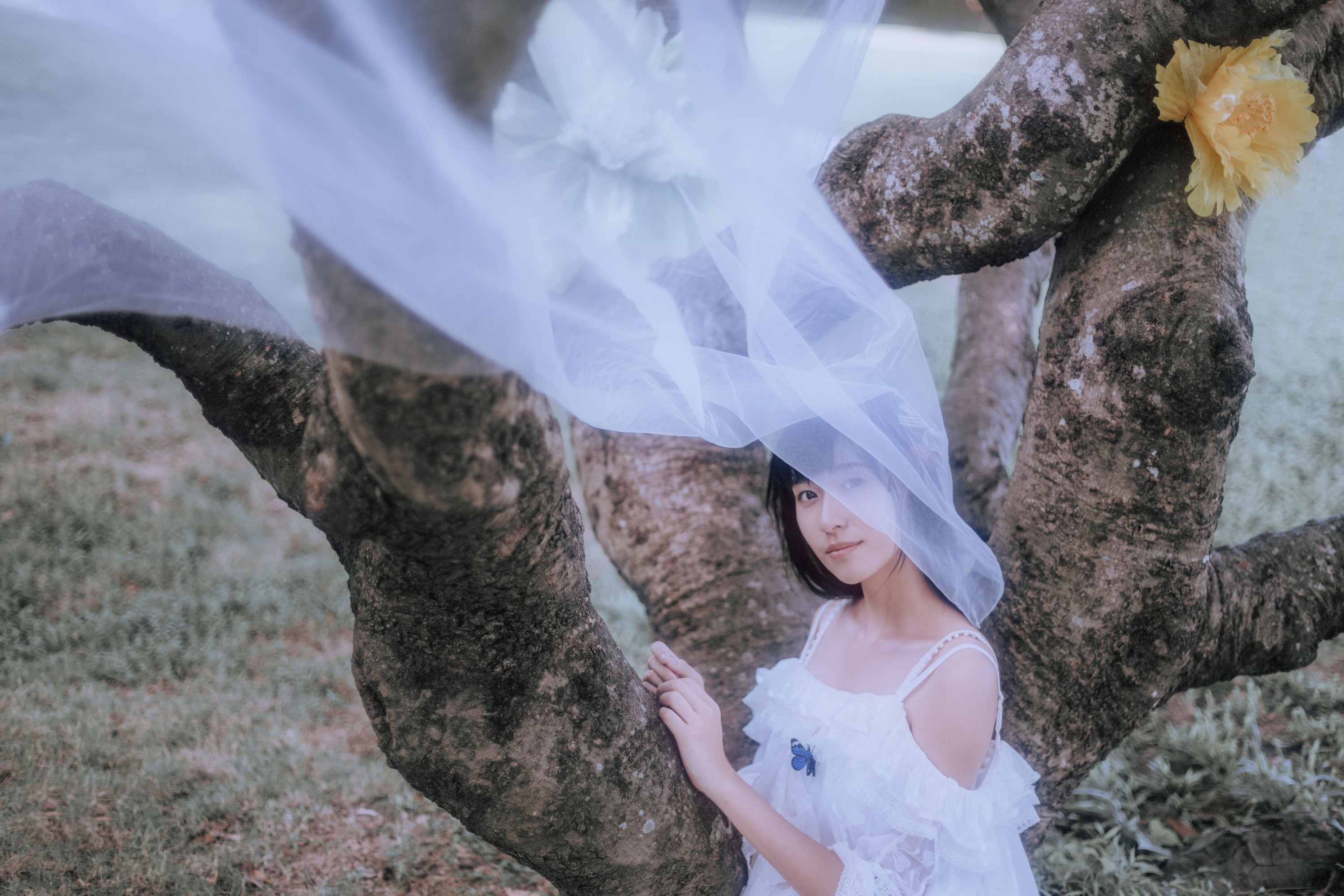 颖儿 – 《花的嫁纱》[22P]