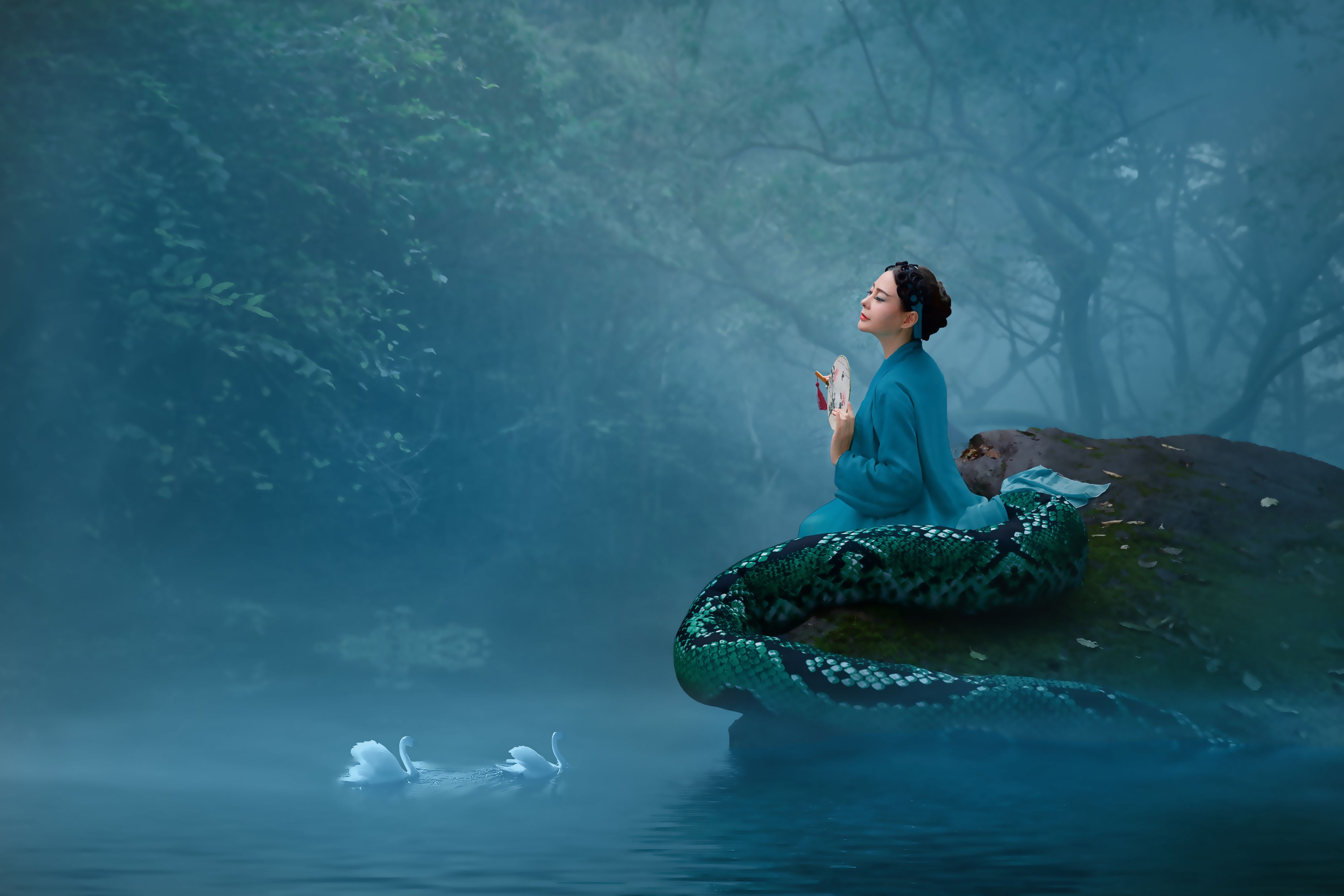 阿莲 – 《青蛇梦》[30P]