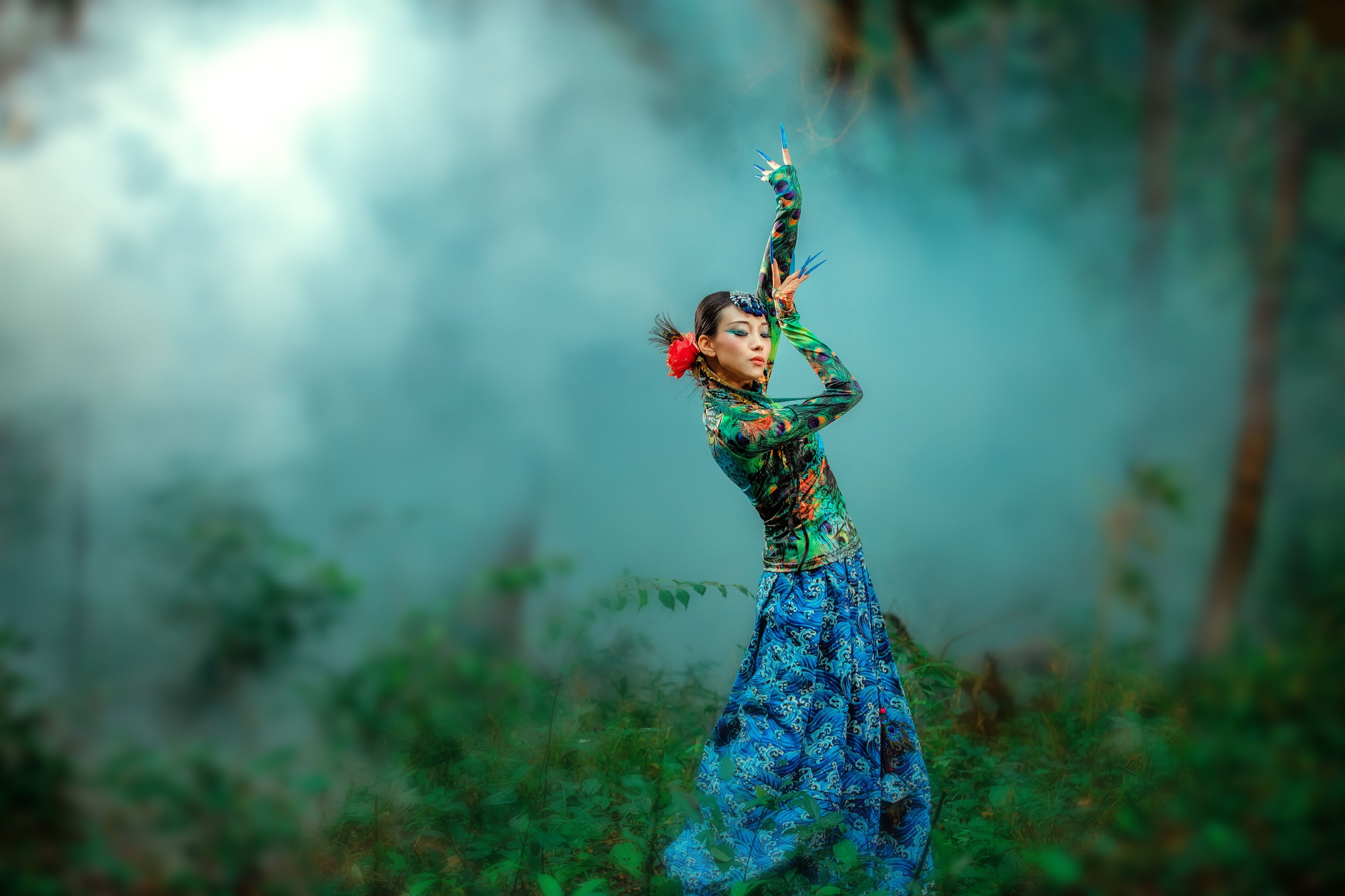 雨萧 – 《孔雀林》[32P]