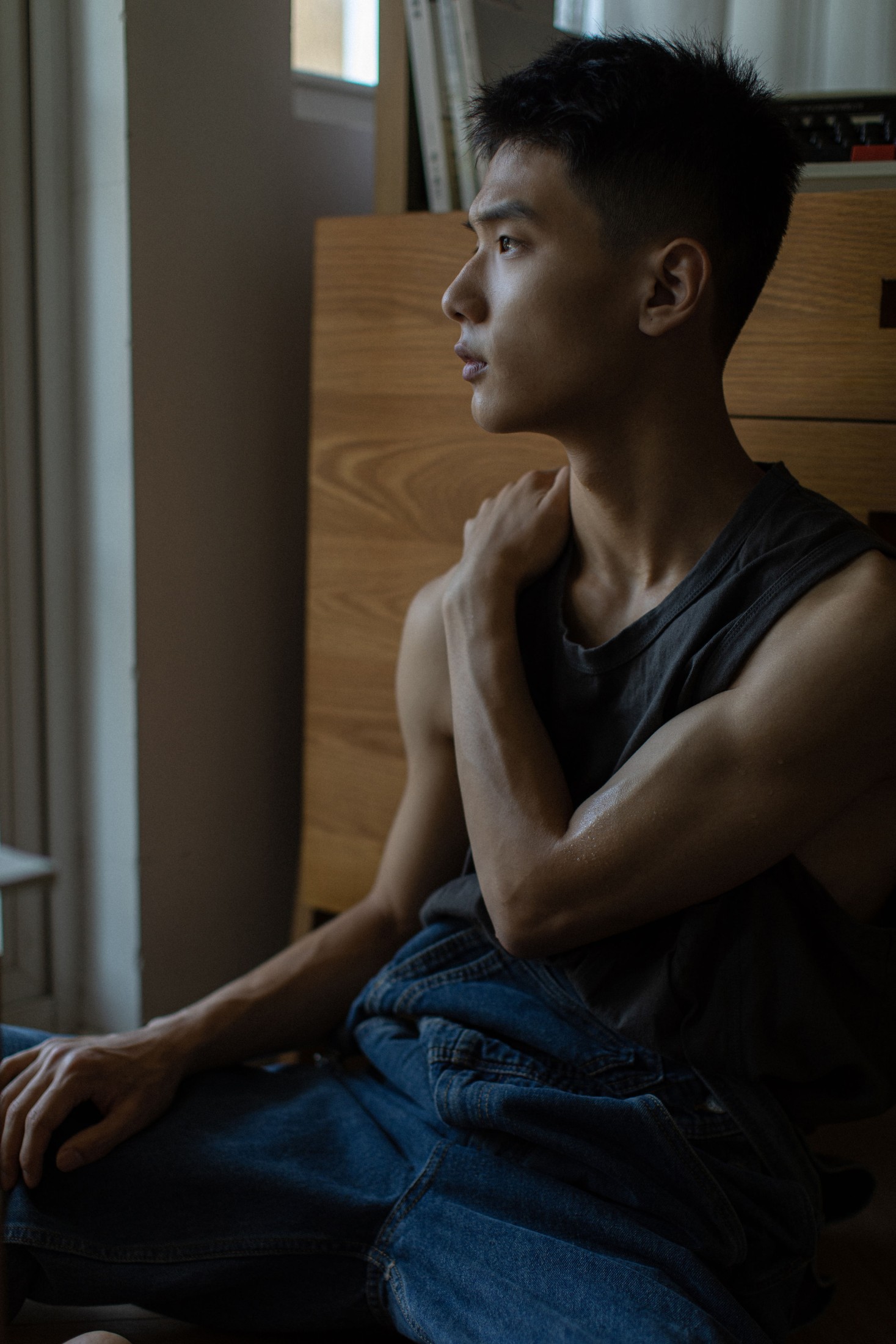 周安 – 《背带裤男孩》[35P]