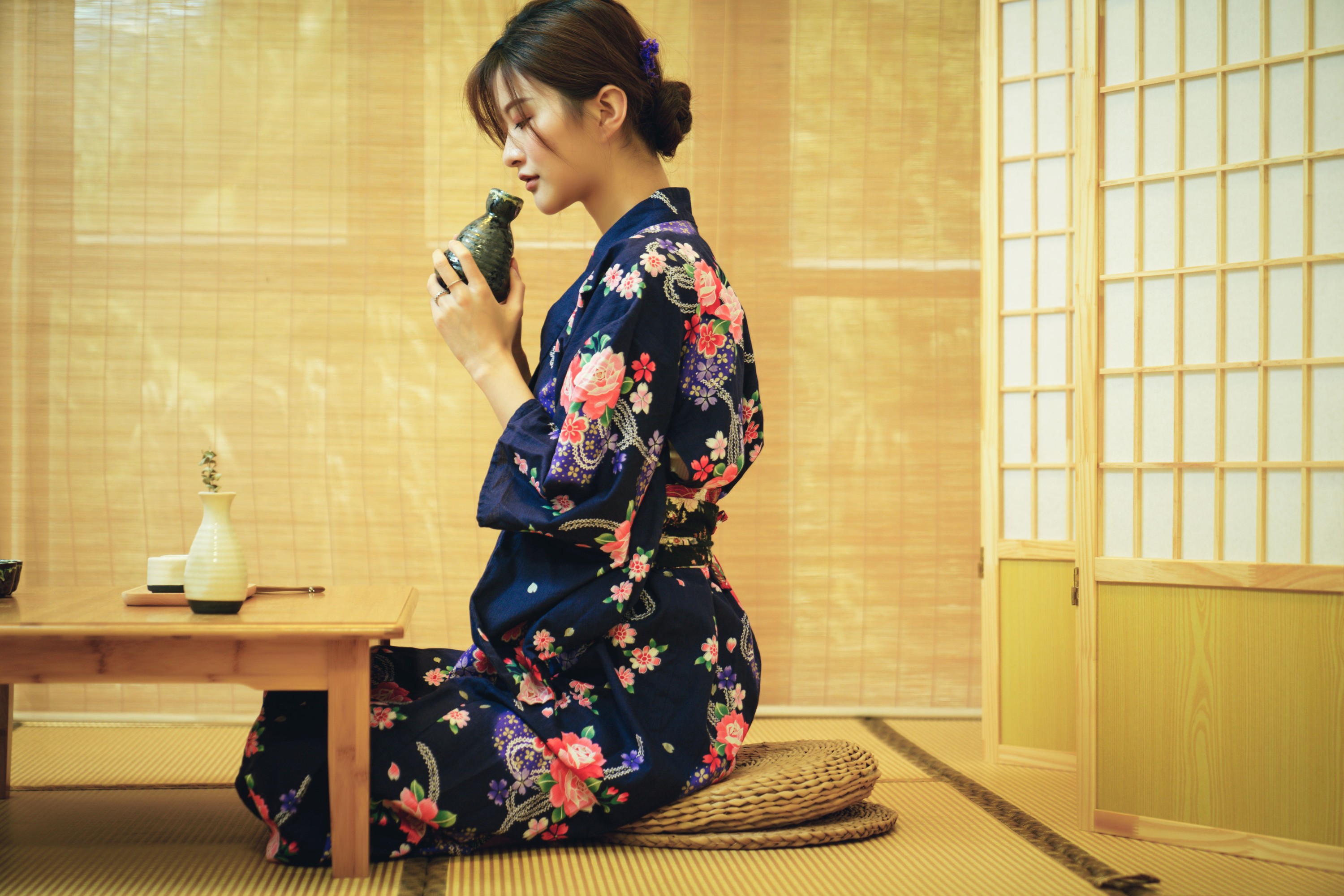 吕陈 – 《夏日和服日式私房》[40P]