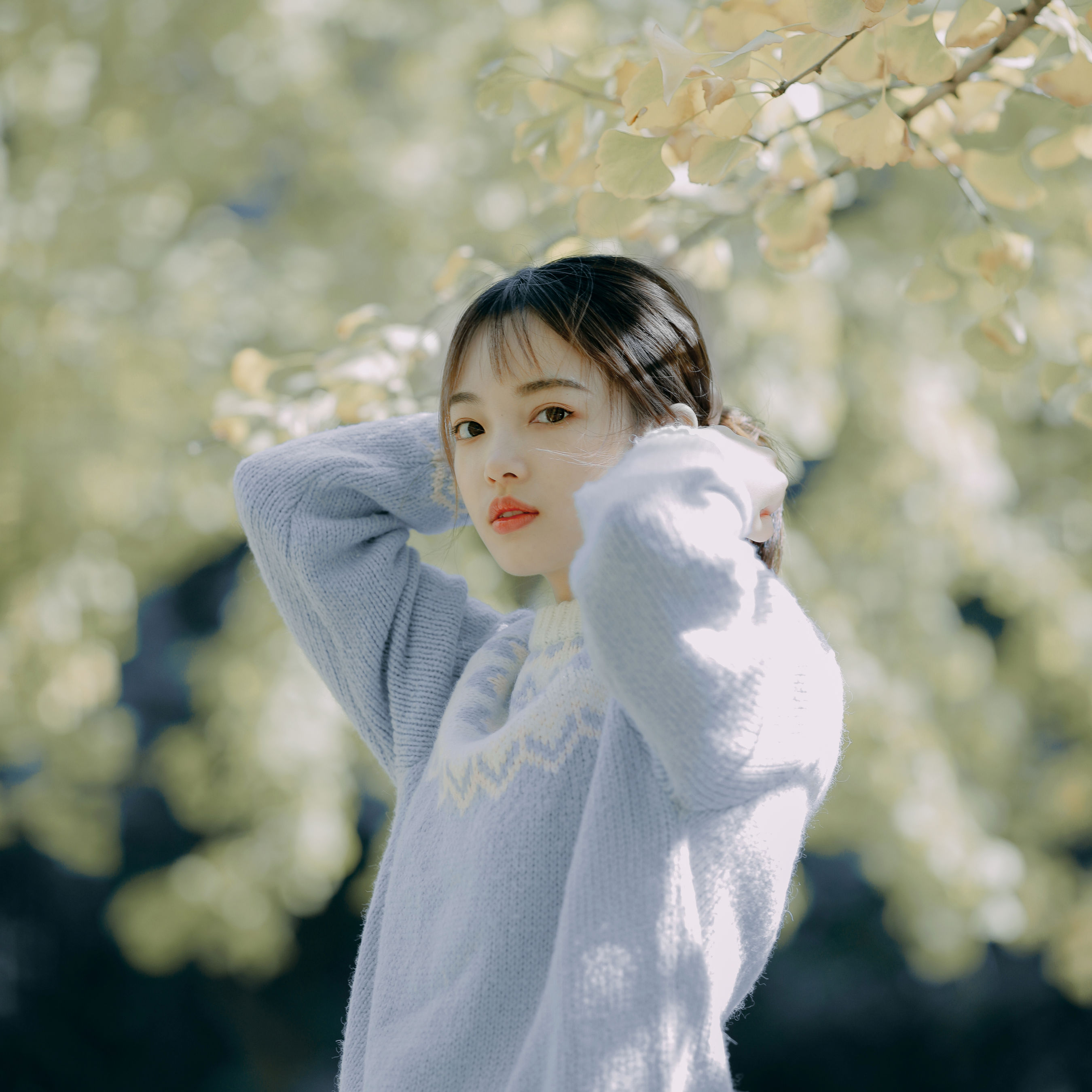 一鸭咿呀哟 – 《蓝色的银杏》[24P]