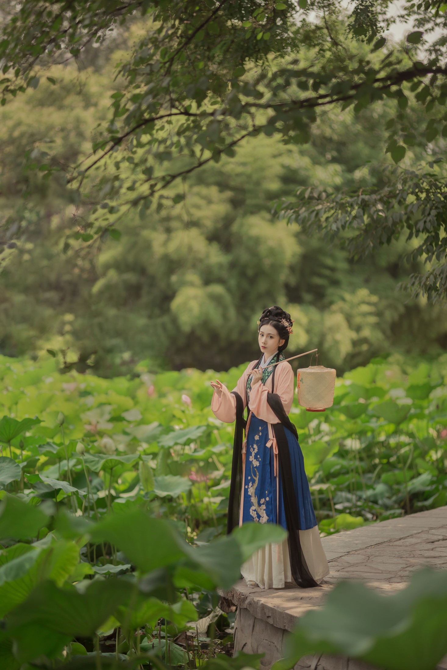 绿绿子 – 《荷叶罗裙》[21P]