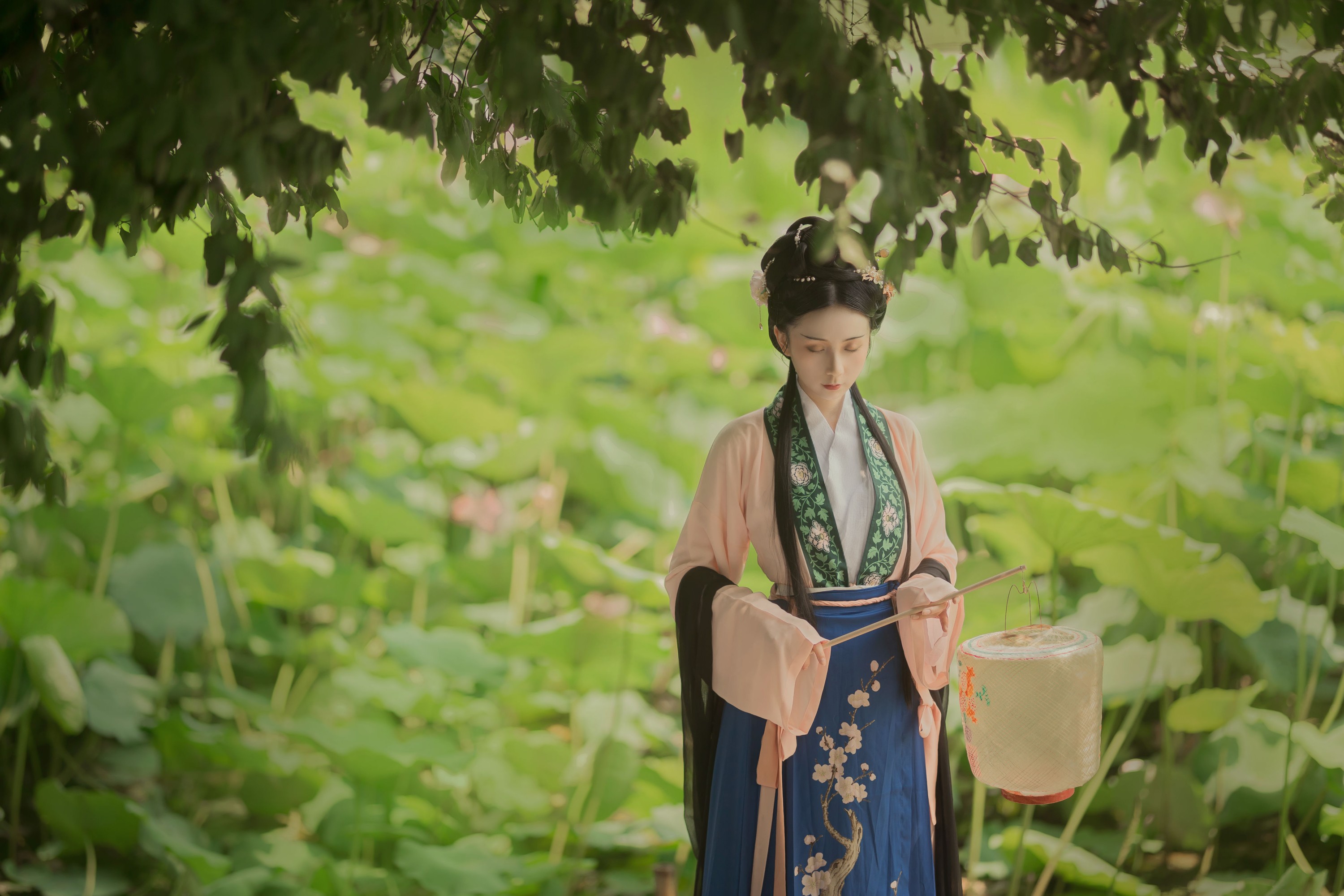 绿绿子 – 《荷叶罗裙》[21P]