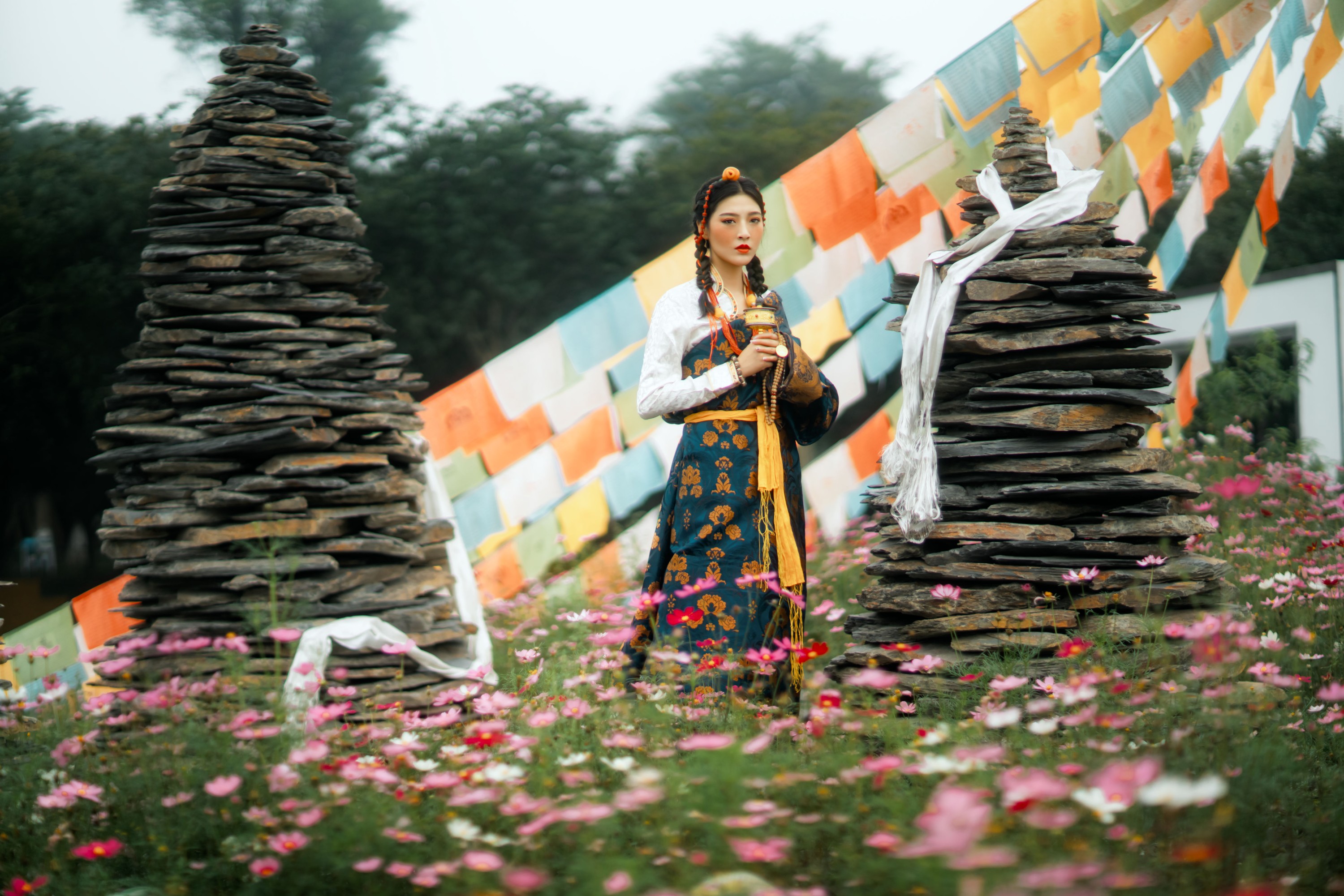 明月 – 《格桑花开》[36P]