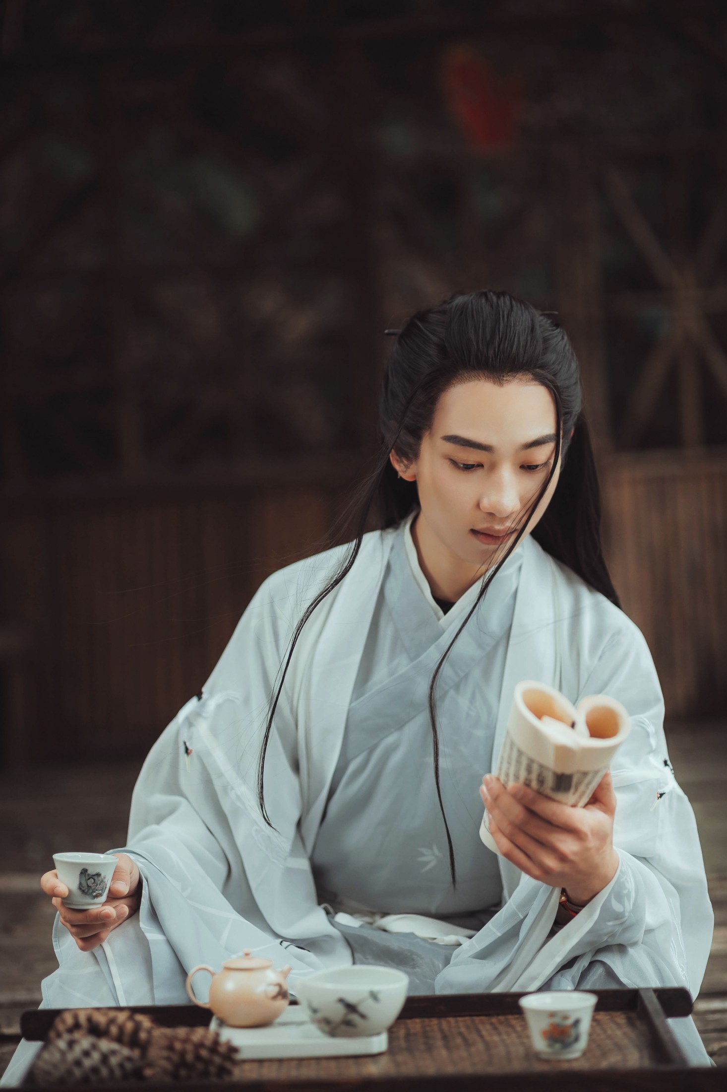 是敬賢呀 – 《山中饮》[25P]