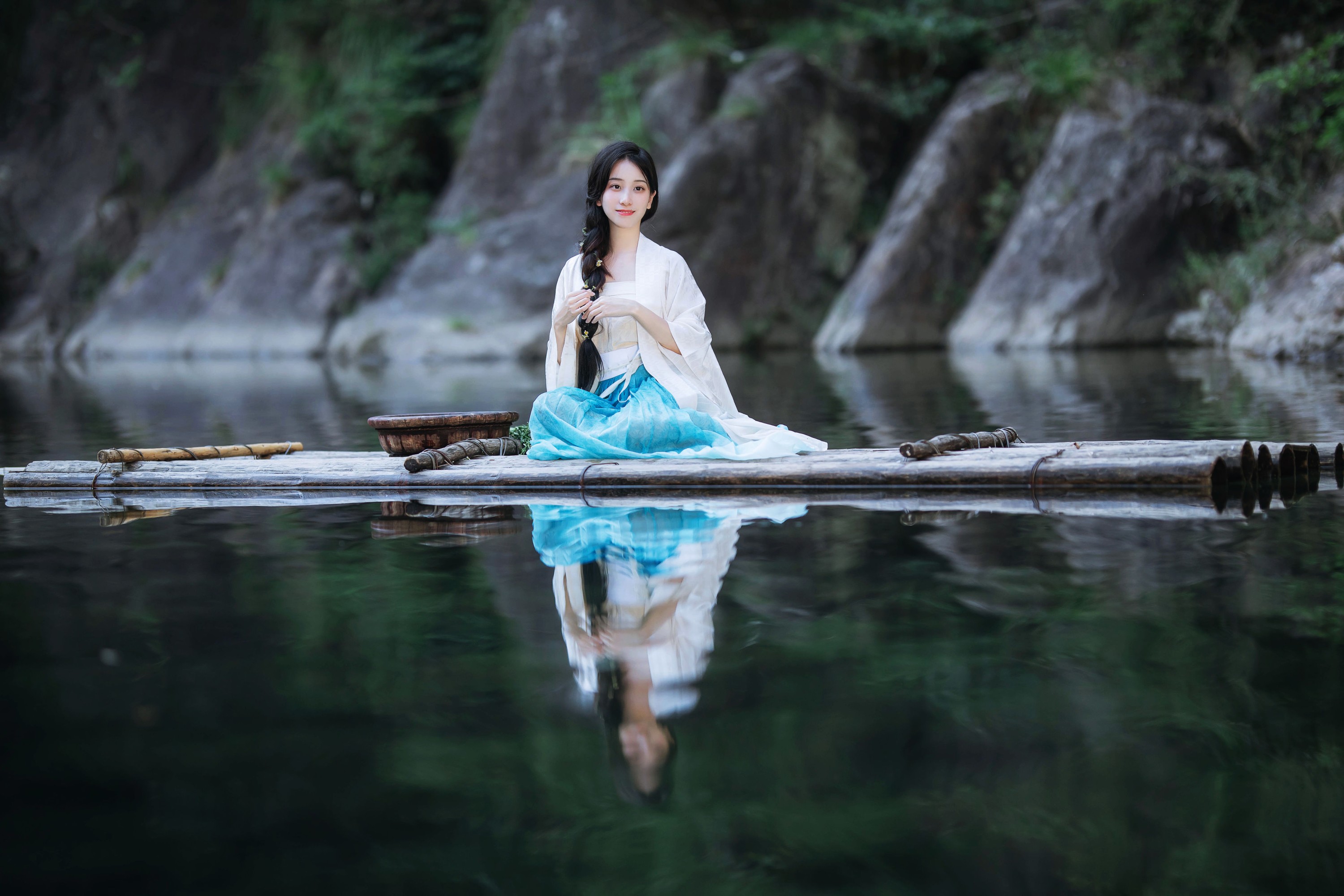 小清菡呀  – 《仙女洗头》[20P] 插图4