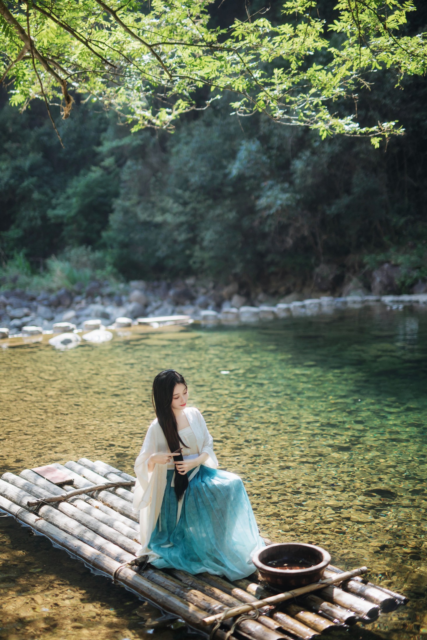 小清菡呀  – 《仙女洗头》[20P] 插图3