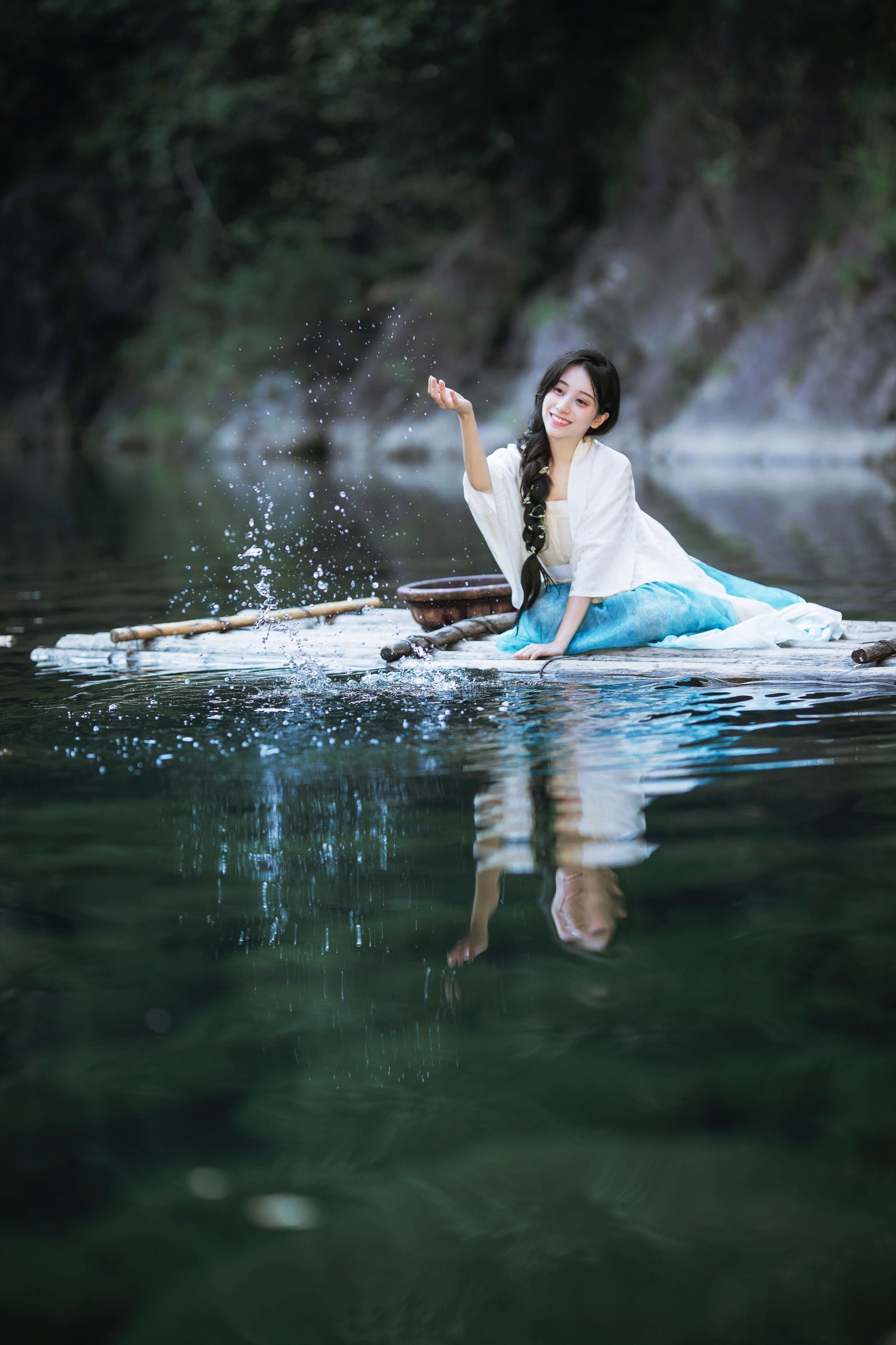 小清菡呀  – 《仙女洗头》[20P] 插图5