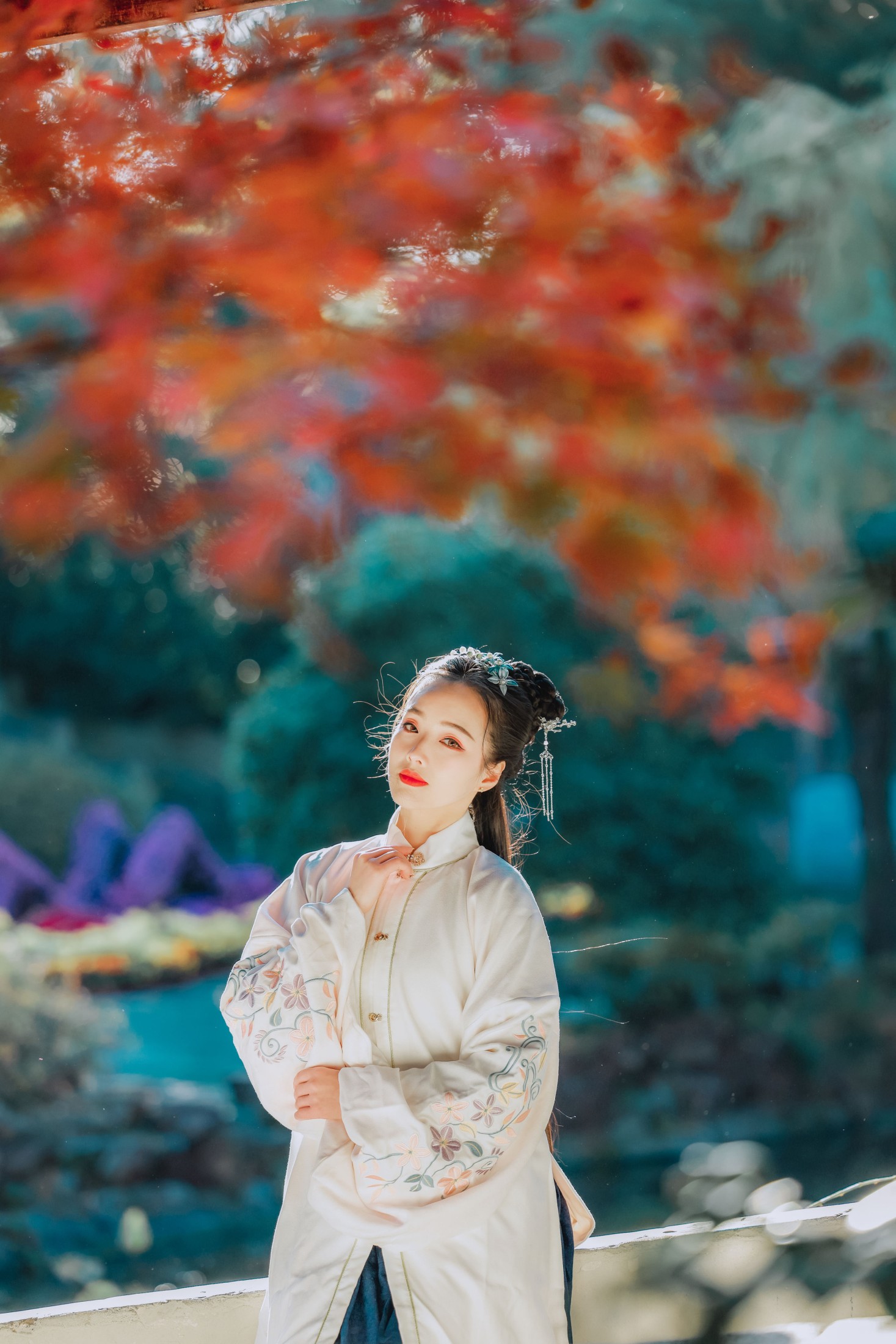 鹿呦 – 《枫林晚》[25P]