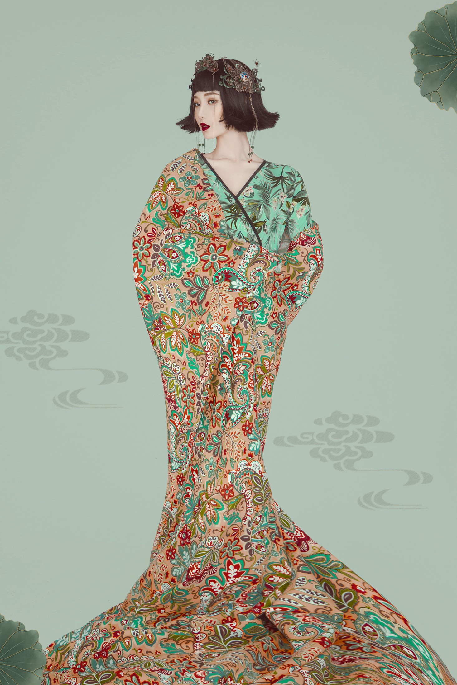 悦宝 – 《复古创意旗袍》[22P]