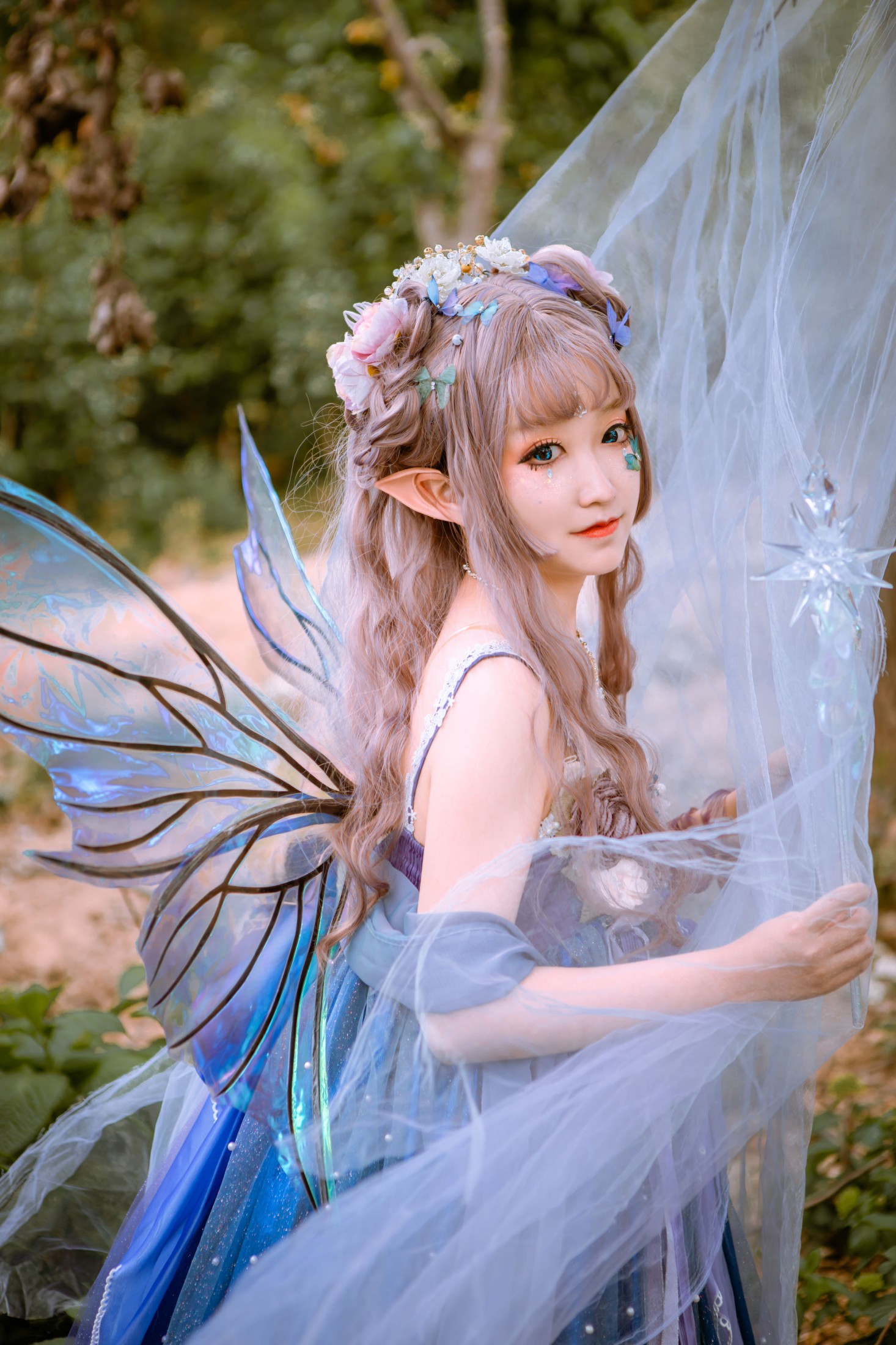 重羽_KUSHINA-MIO – 《精灵花季》[23P]