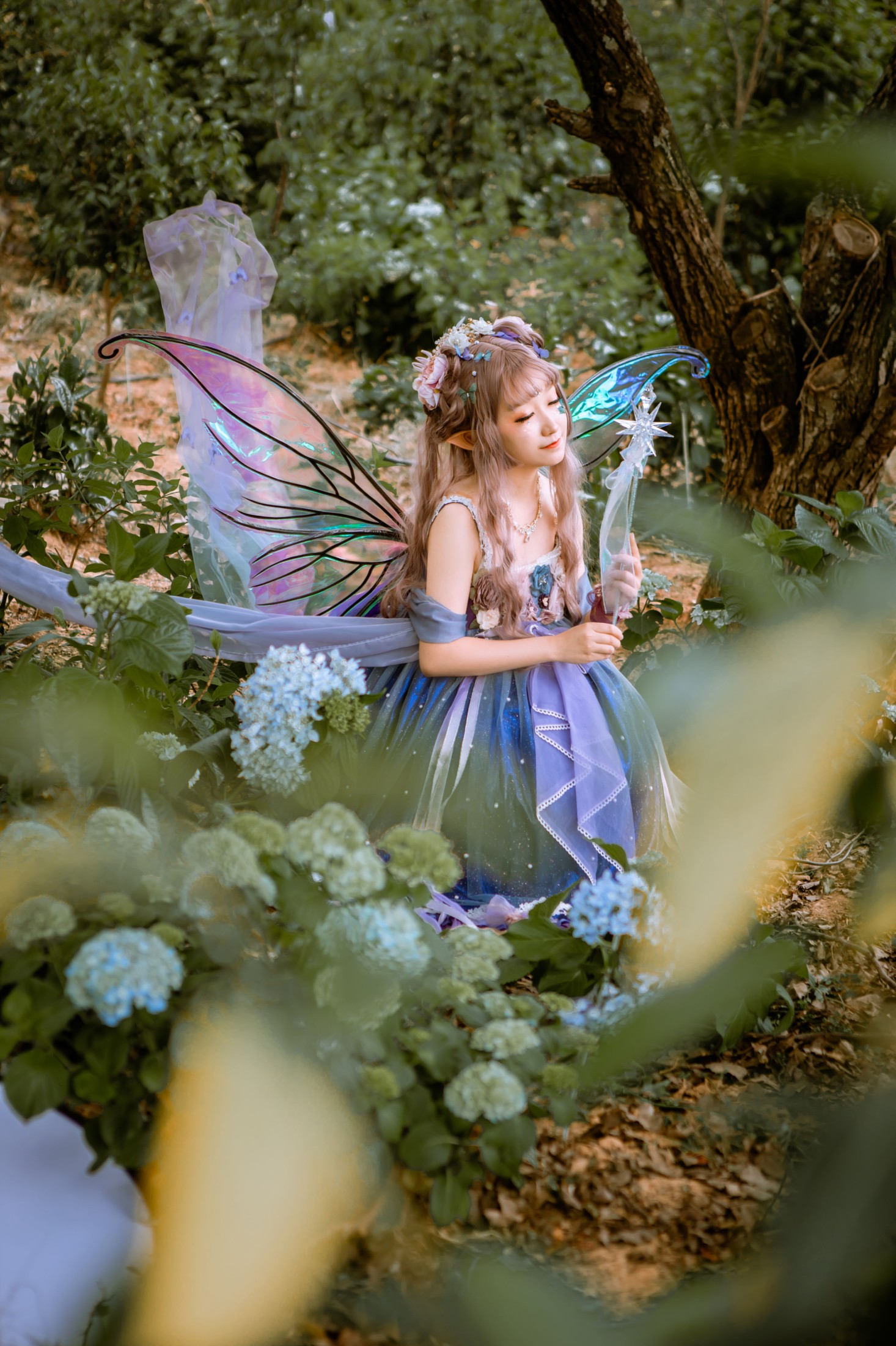 重羽_KUSHINA-MIO – 《精灵花季》[23P]