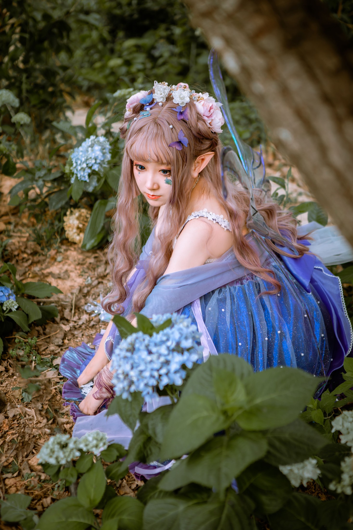 重羽_KUSHINA-MIO – 《精灵花季》[23P]