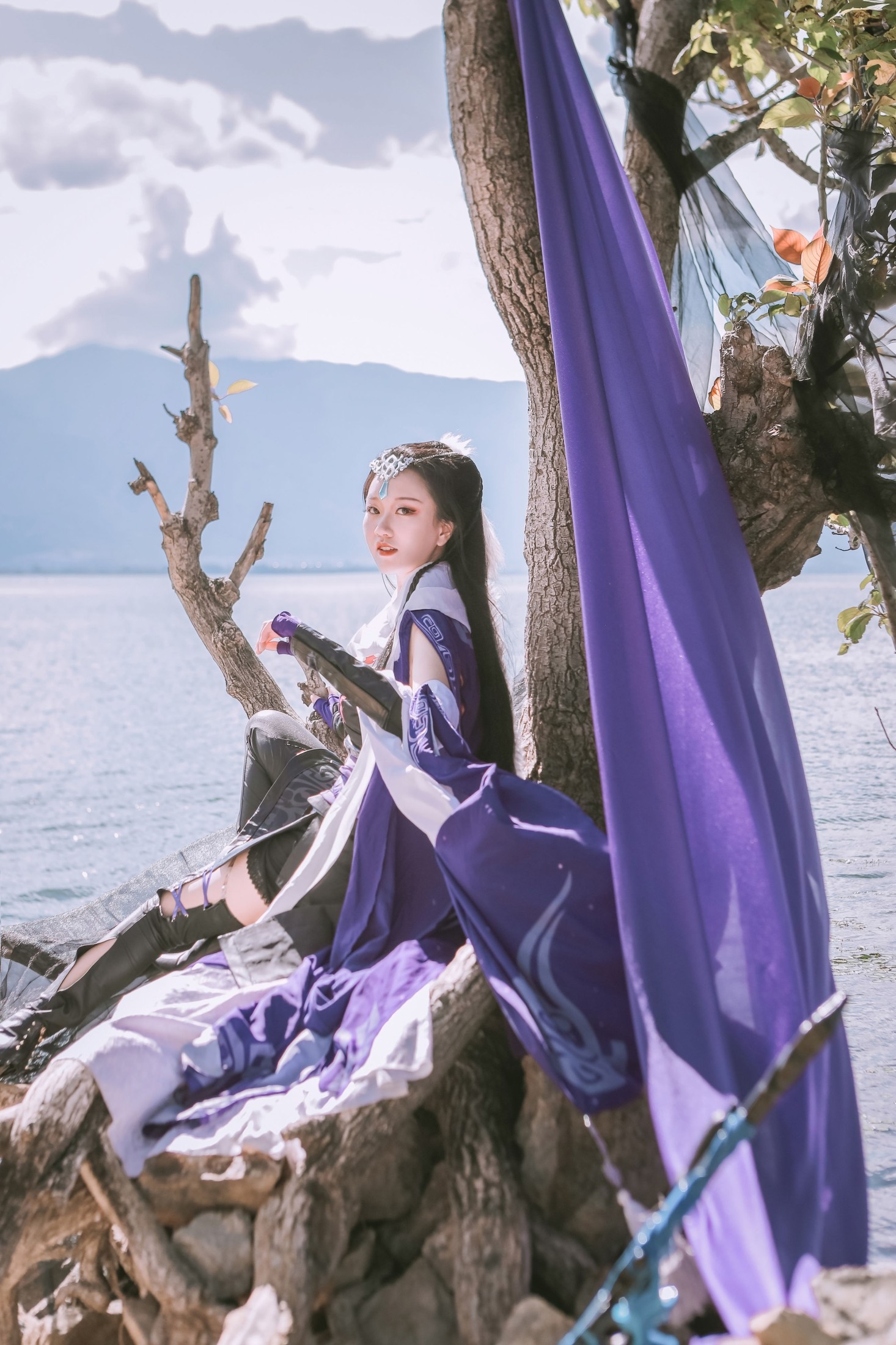 知跃 – 《剑网三霸刀成女COS》[23P]