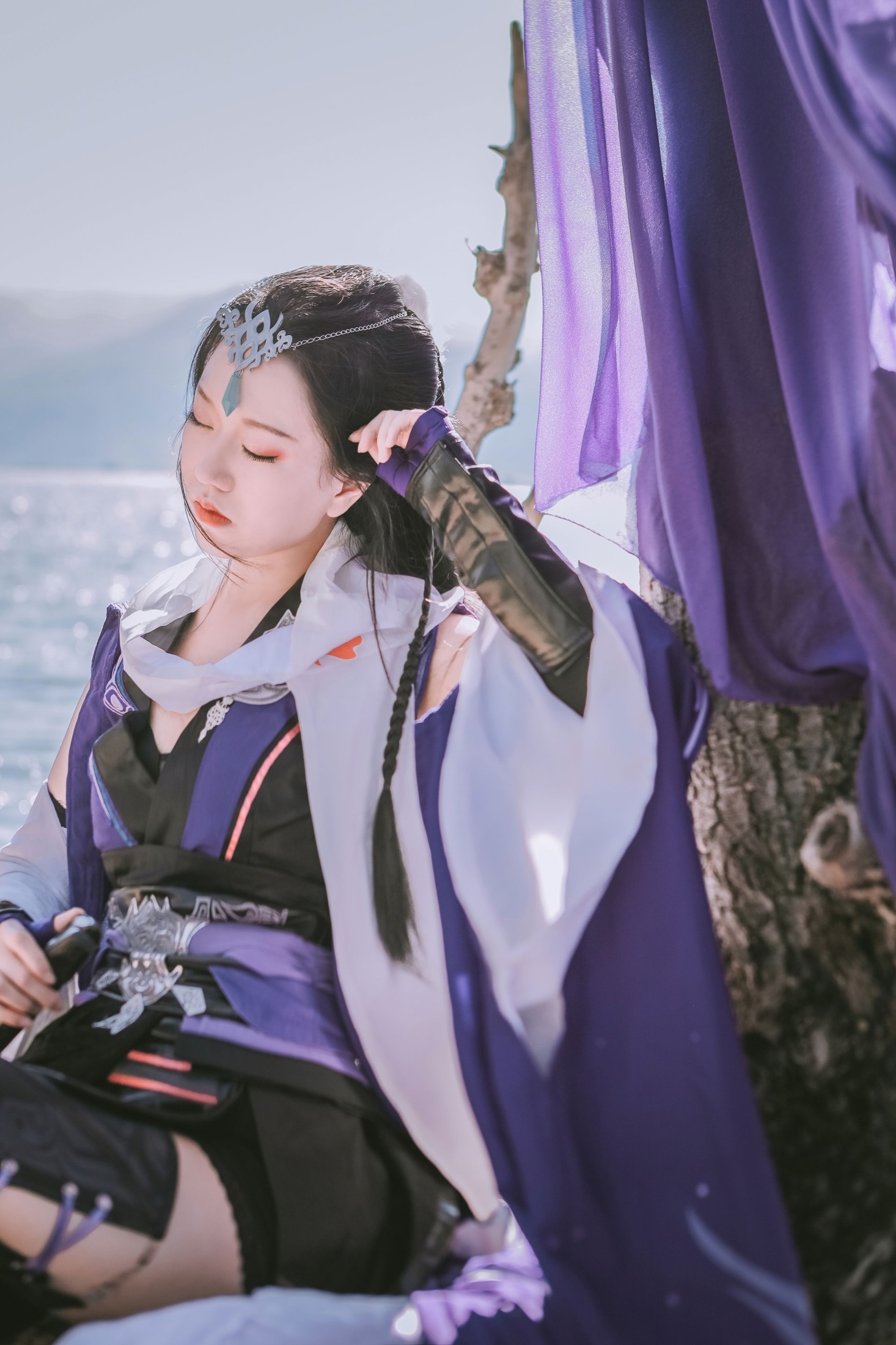 知跃 – 《剑网三霸刀成女COS》[23P]