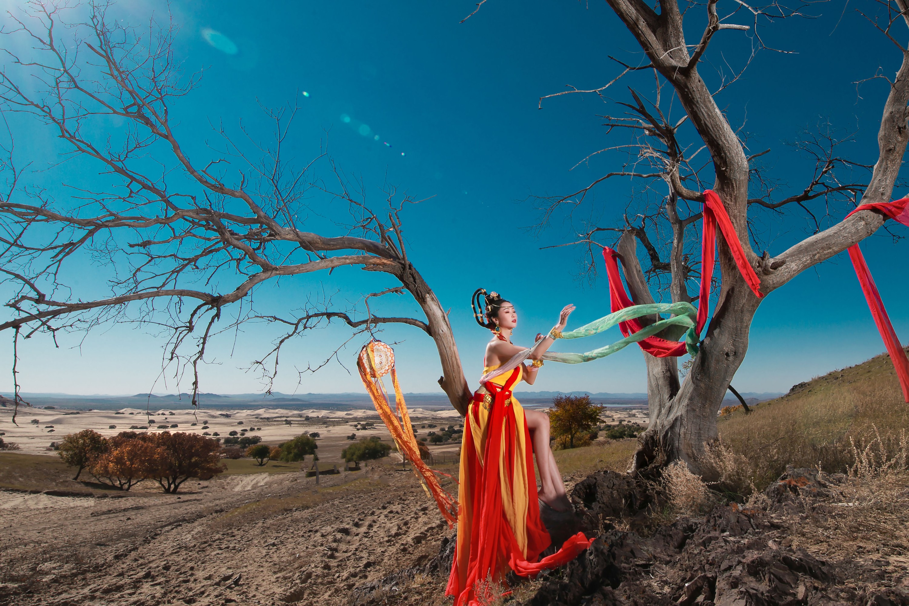 晶晶 – 《域外飞天》[20P]