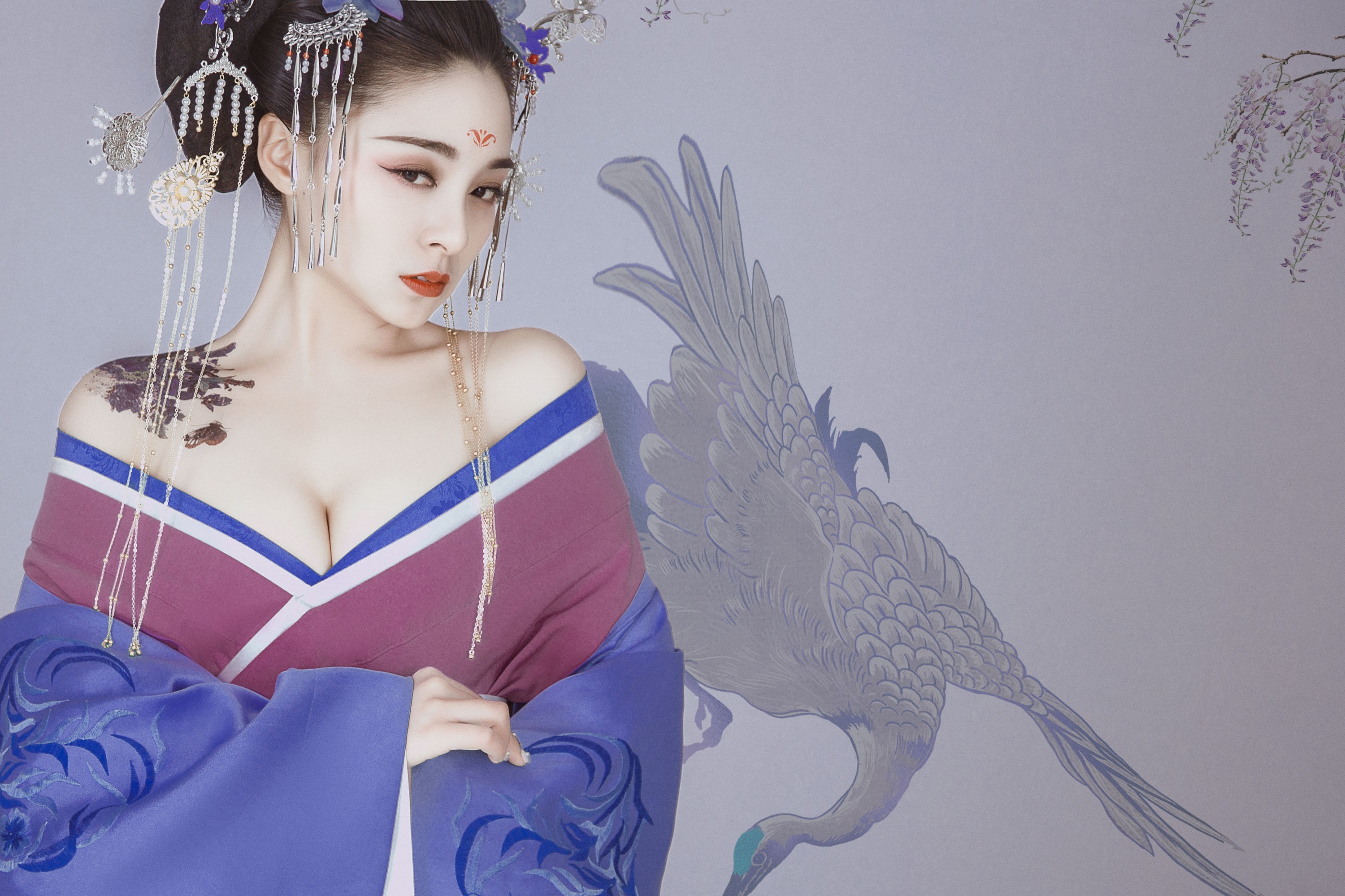 倩宝 – 《夜笙鹤》[22P]