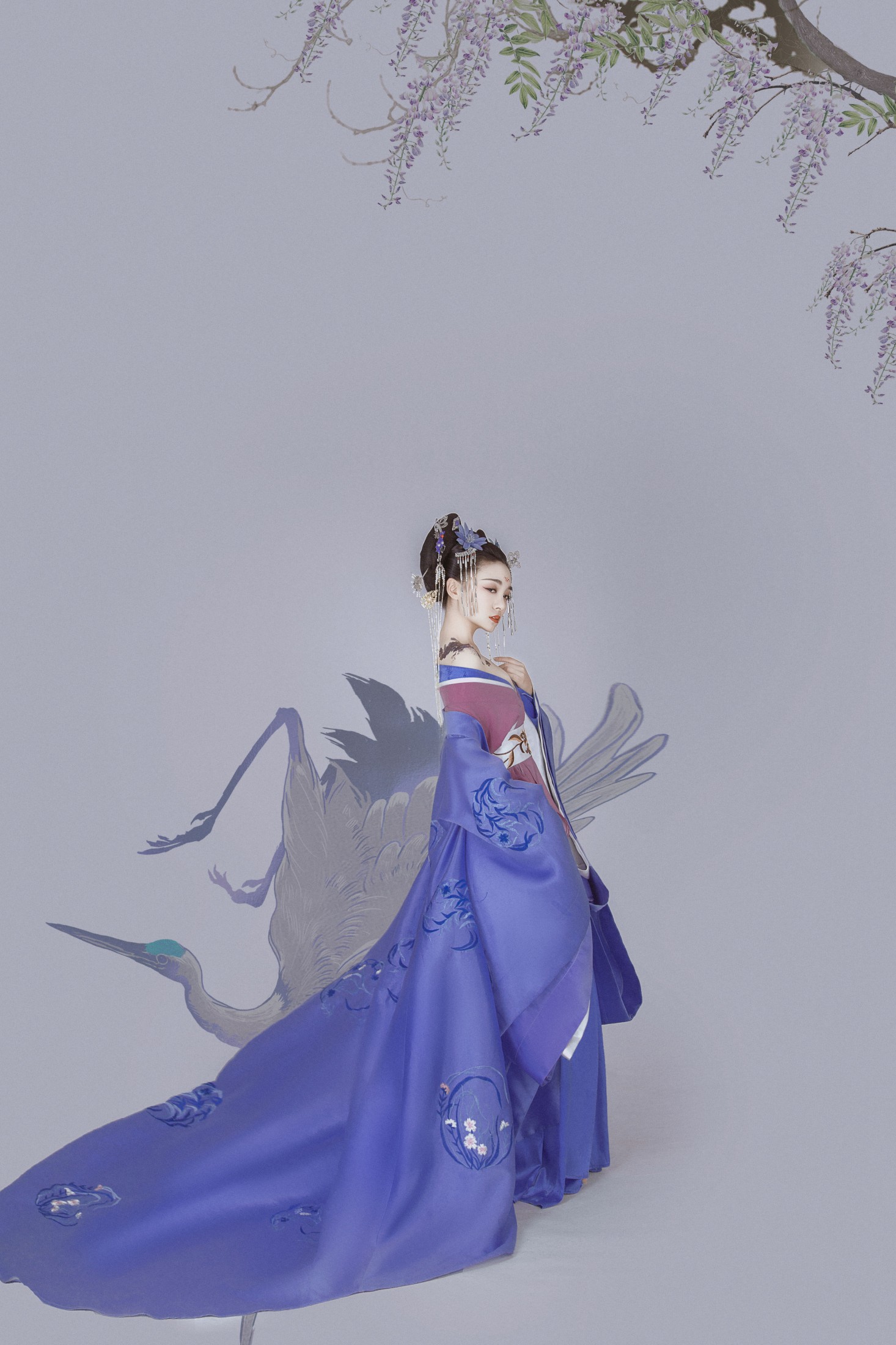 倩宝 – 《夜笙鹤》[22P]