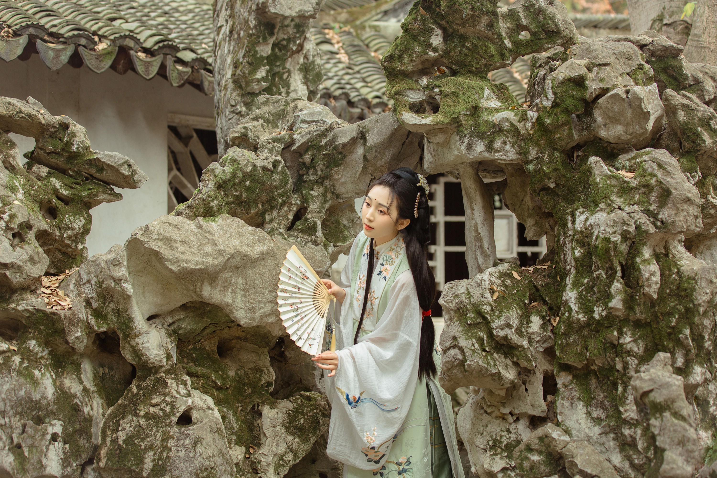 有虎牙的腹黑酱 – 《浮云吹作雪》[44P]