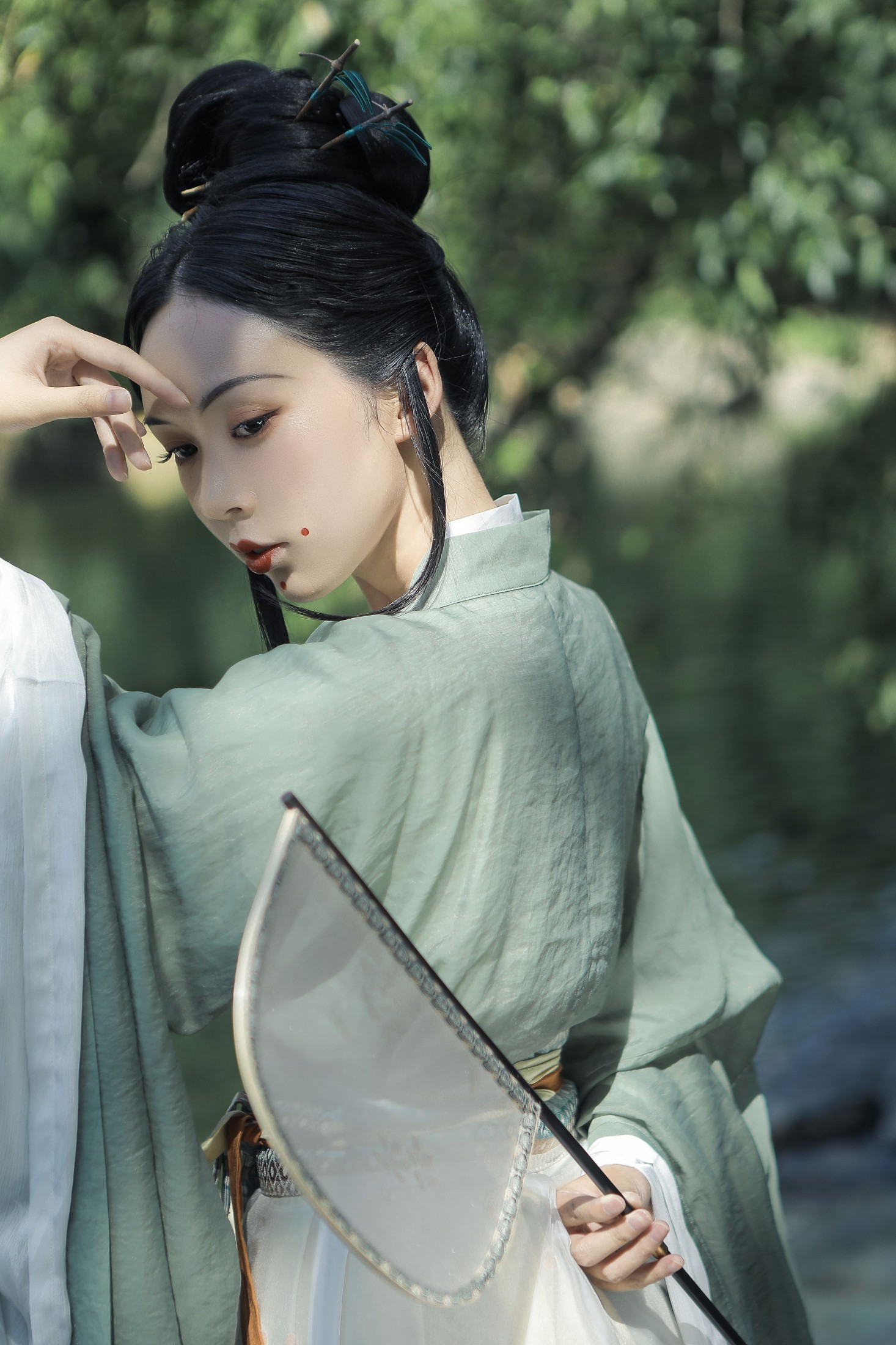 槐枝- – 《渡溪·连山倒景》[32P]