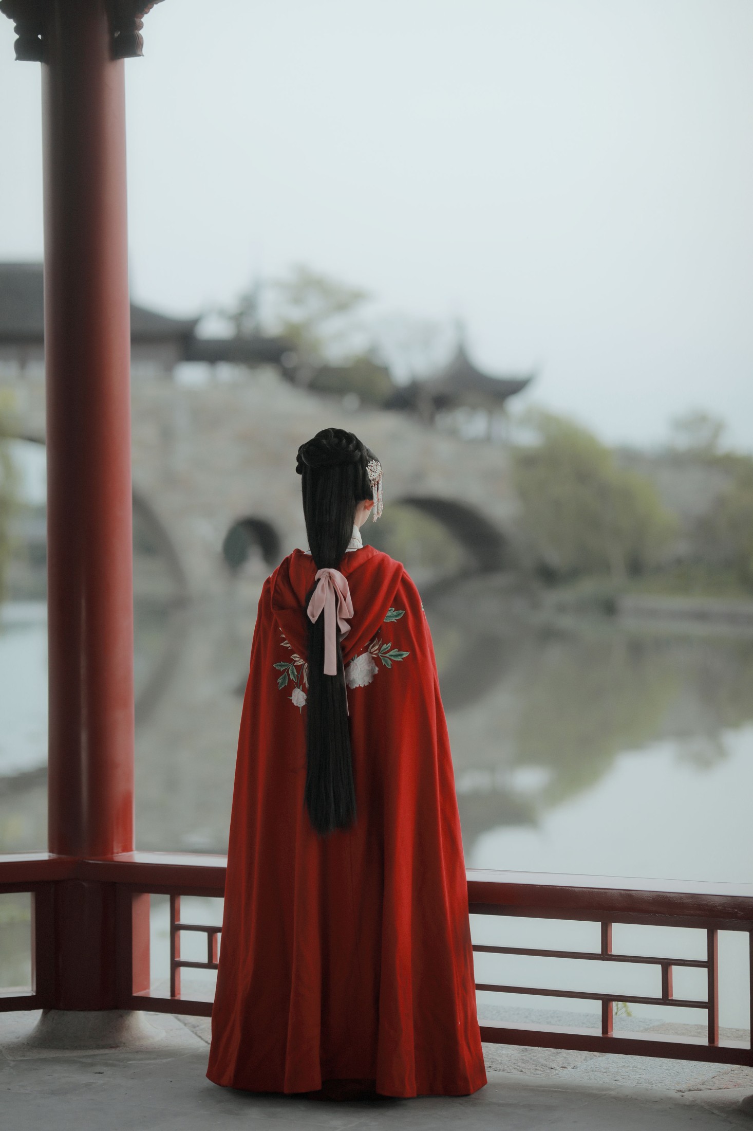 墨愁眠 – 《江南好，最好是红衣》[25P]