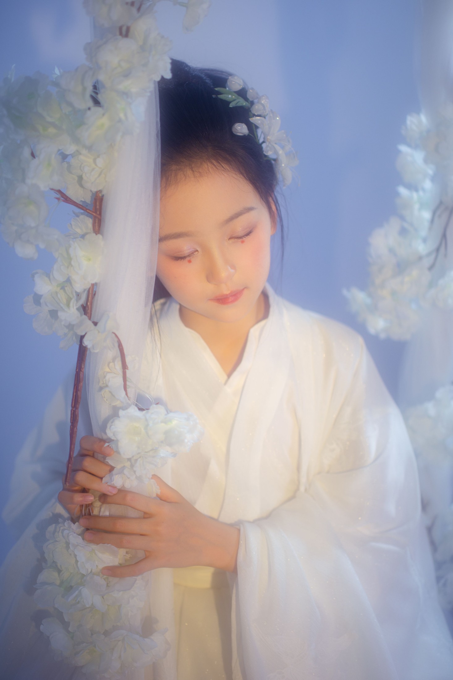 倩倩 – 《玉簪花》[23P]