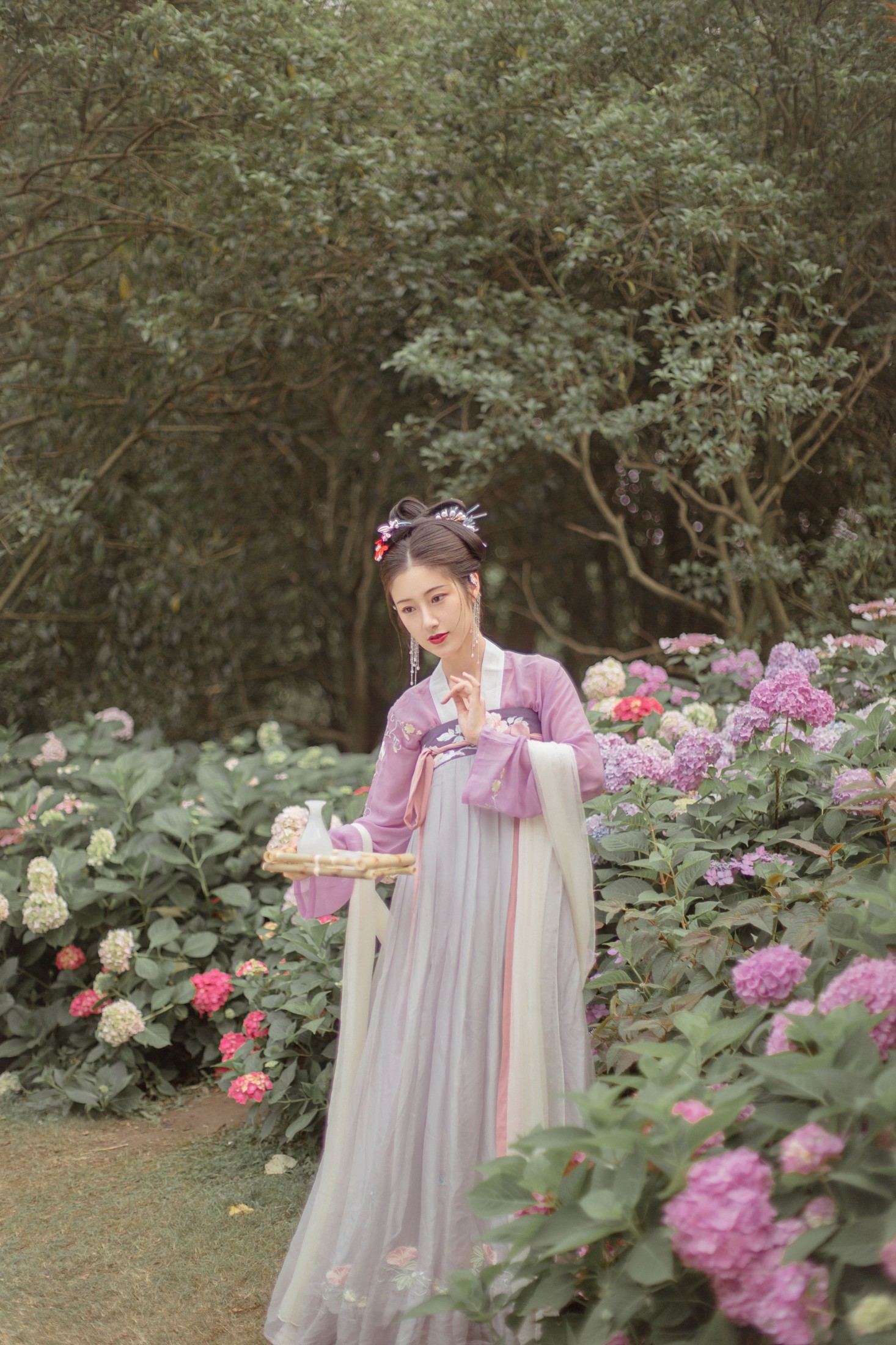 大仙奶奶 – 《十二花神令之八仙花》[24P]