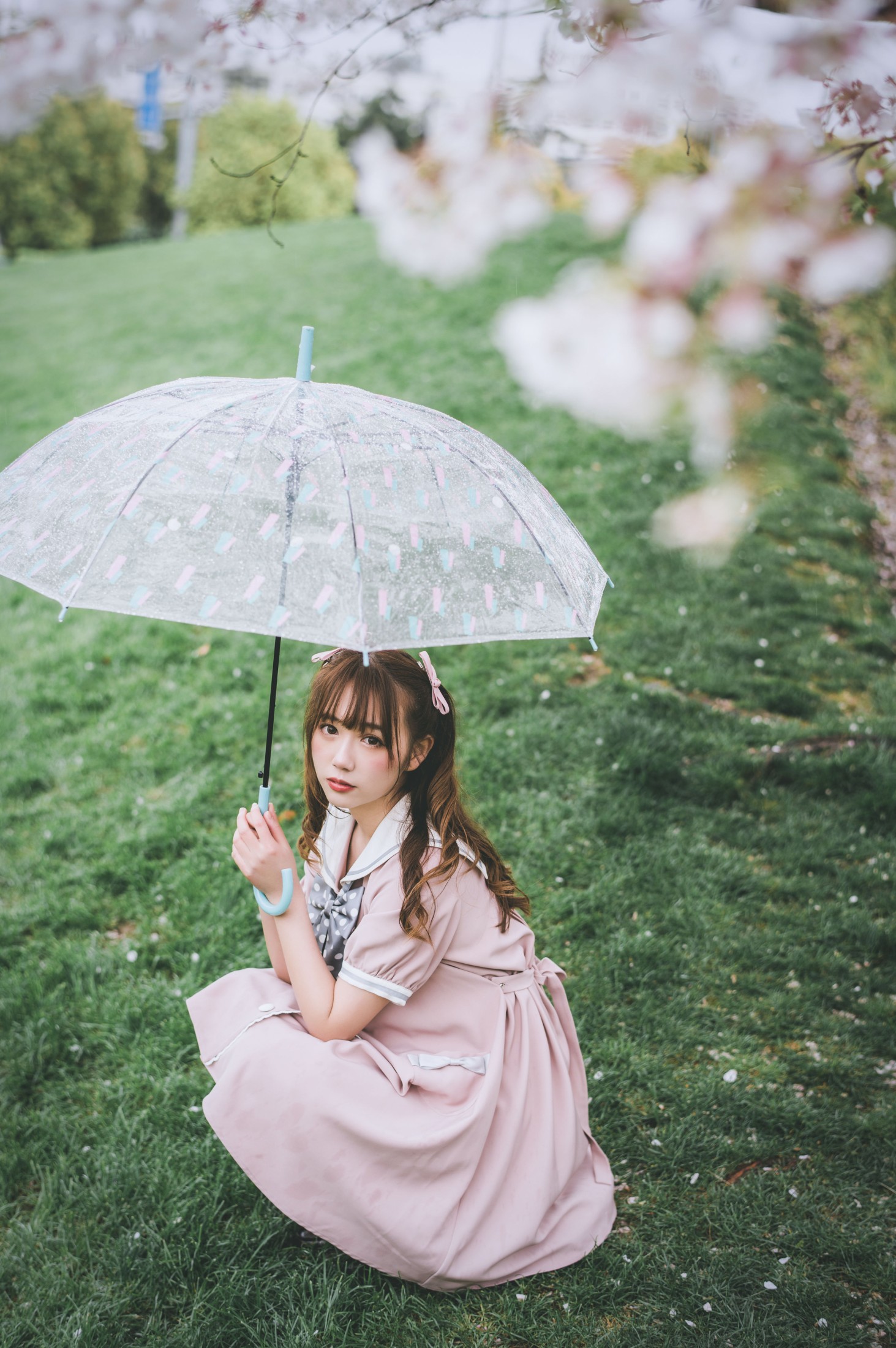 田子 – 《雨樱》[31P]