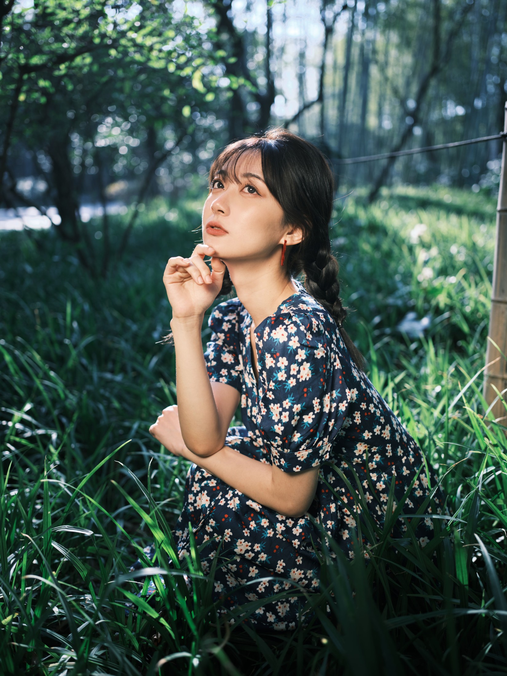 飞鸟咕咕- – 《复古碎花裙》[31P]