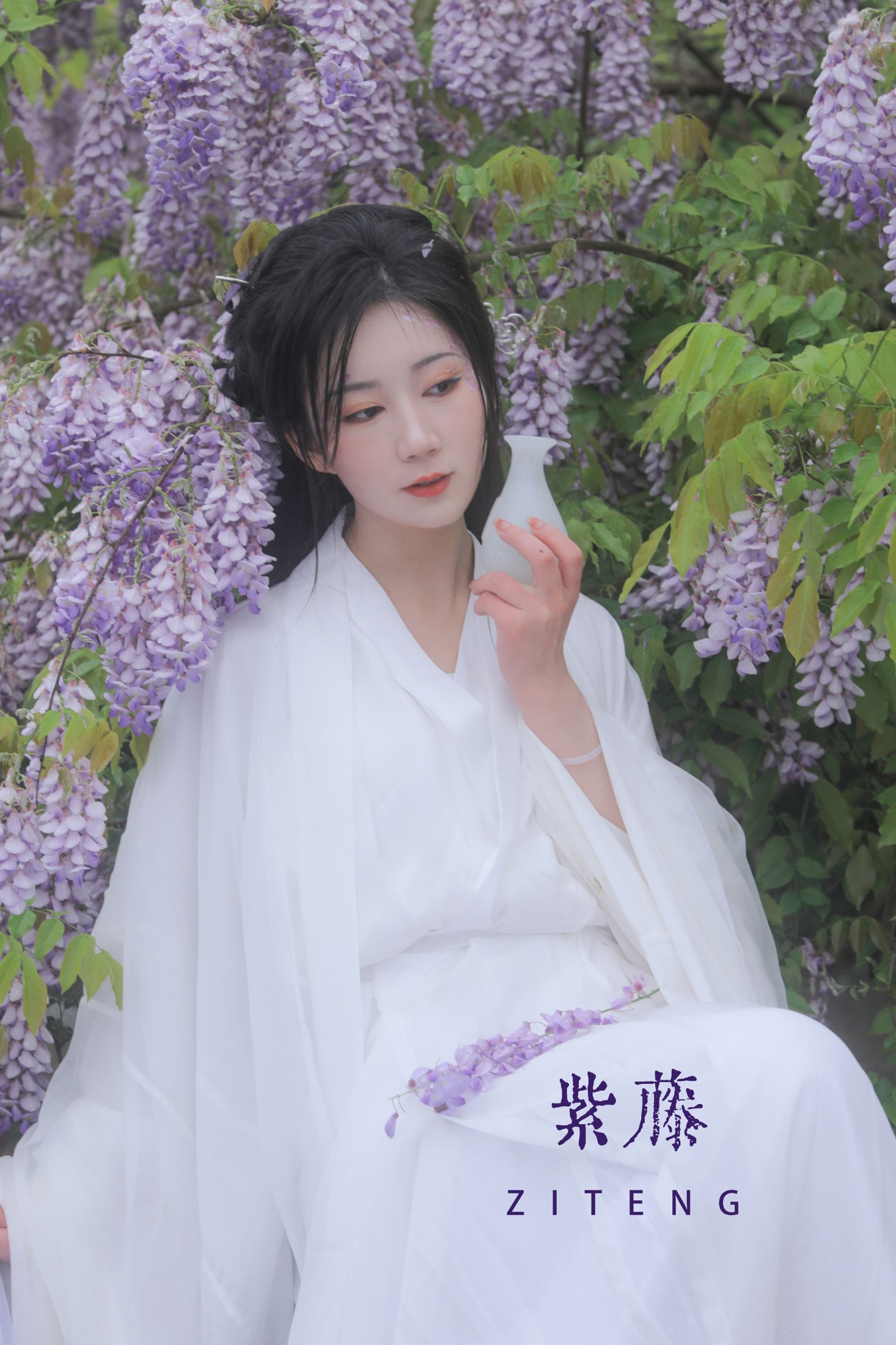 文鱼 – 《紫藤》[25P]